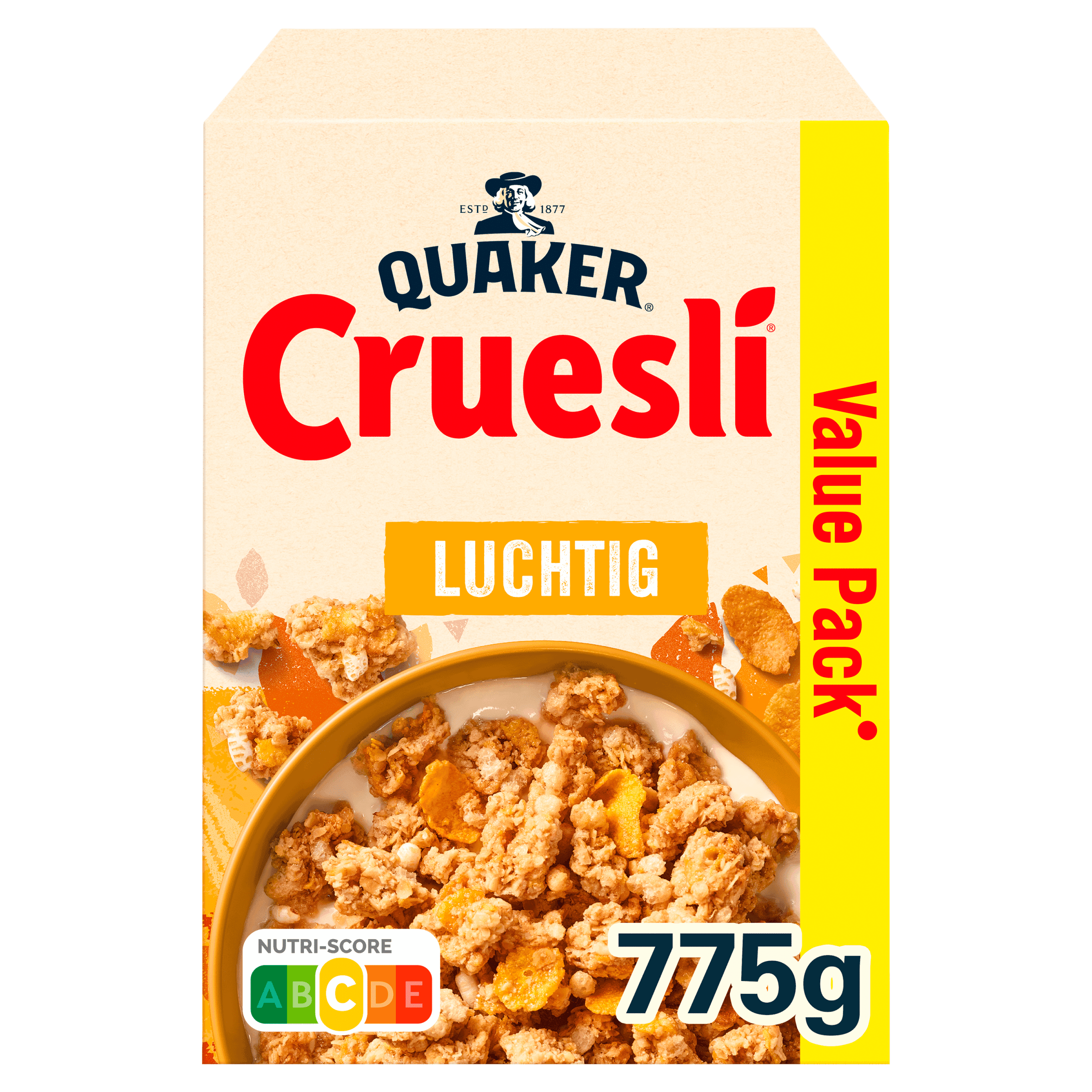 Quaker Cruesli Luchtig Naturel GVP