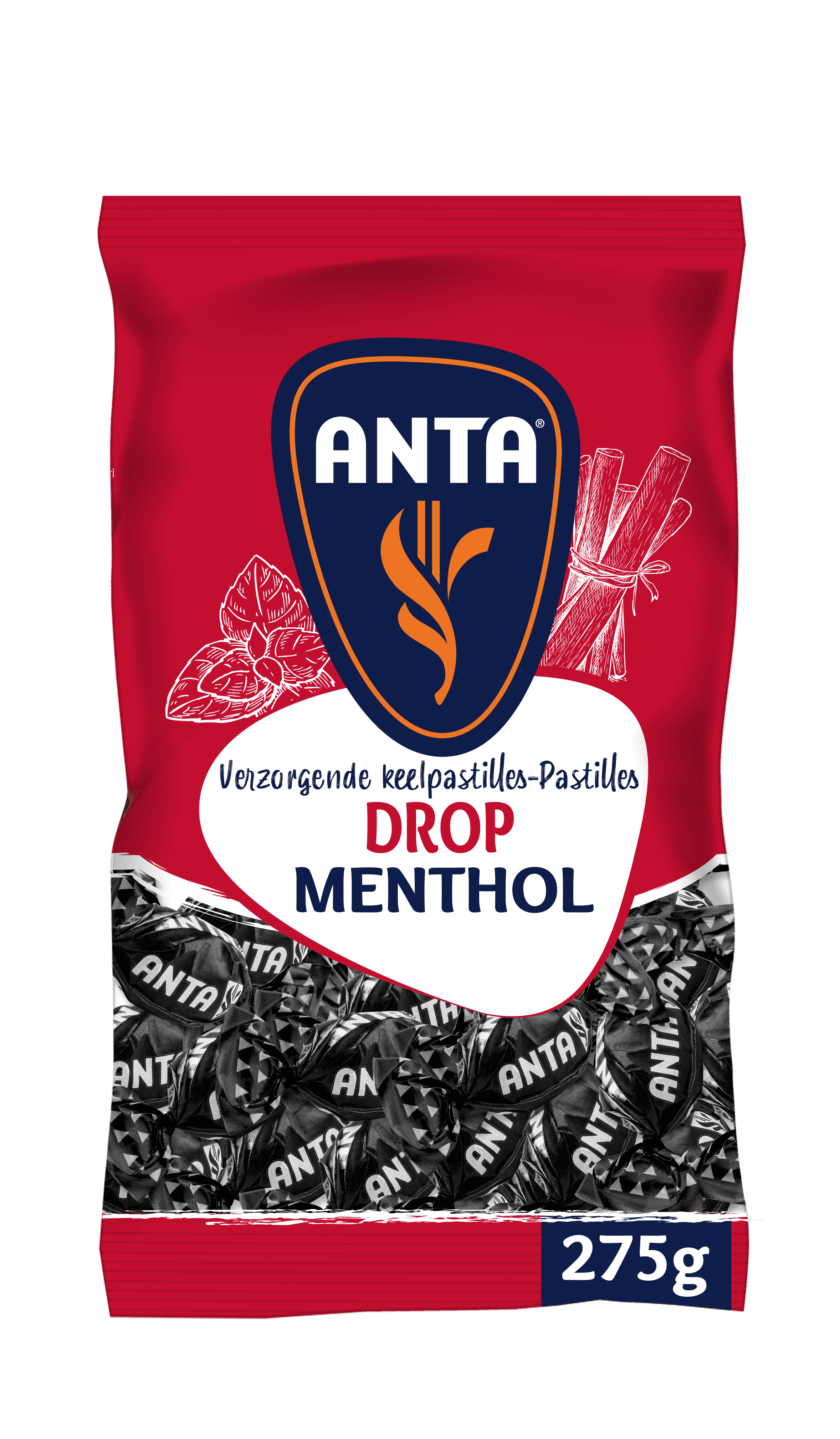 Anta Drop Menthol keelpastille 275g