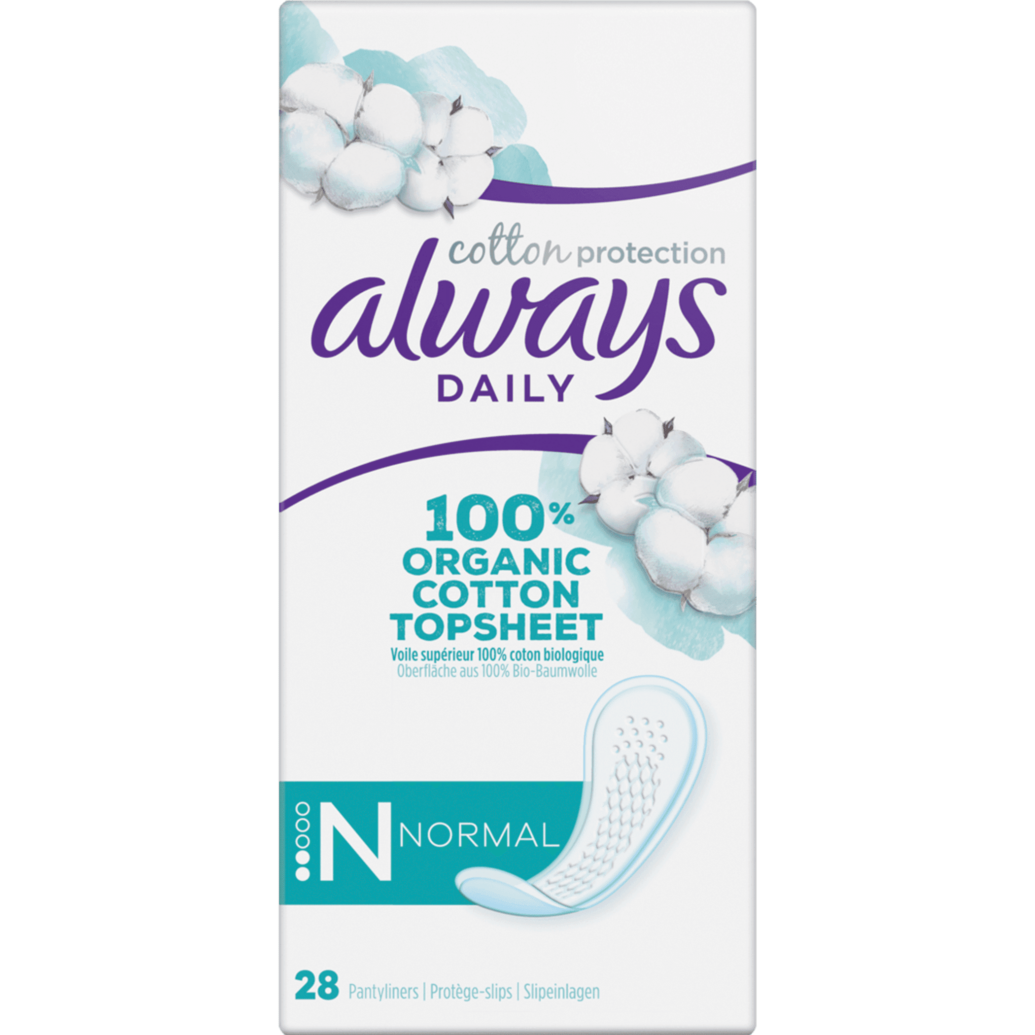 Always Cotton Protection Normal SP 28ct
