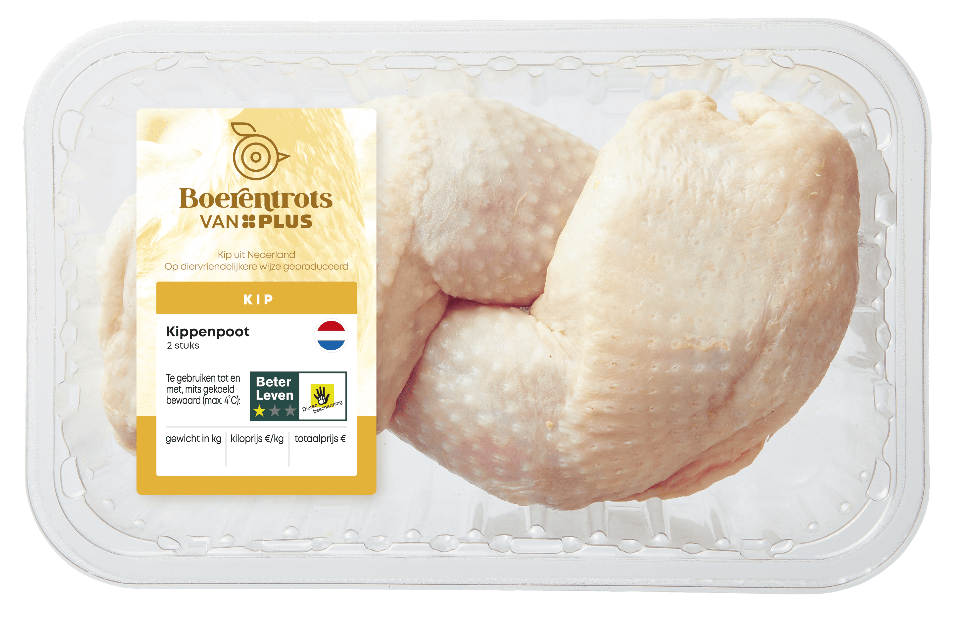 PLUS Boerentrots Kippenpoot 2st
