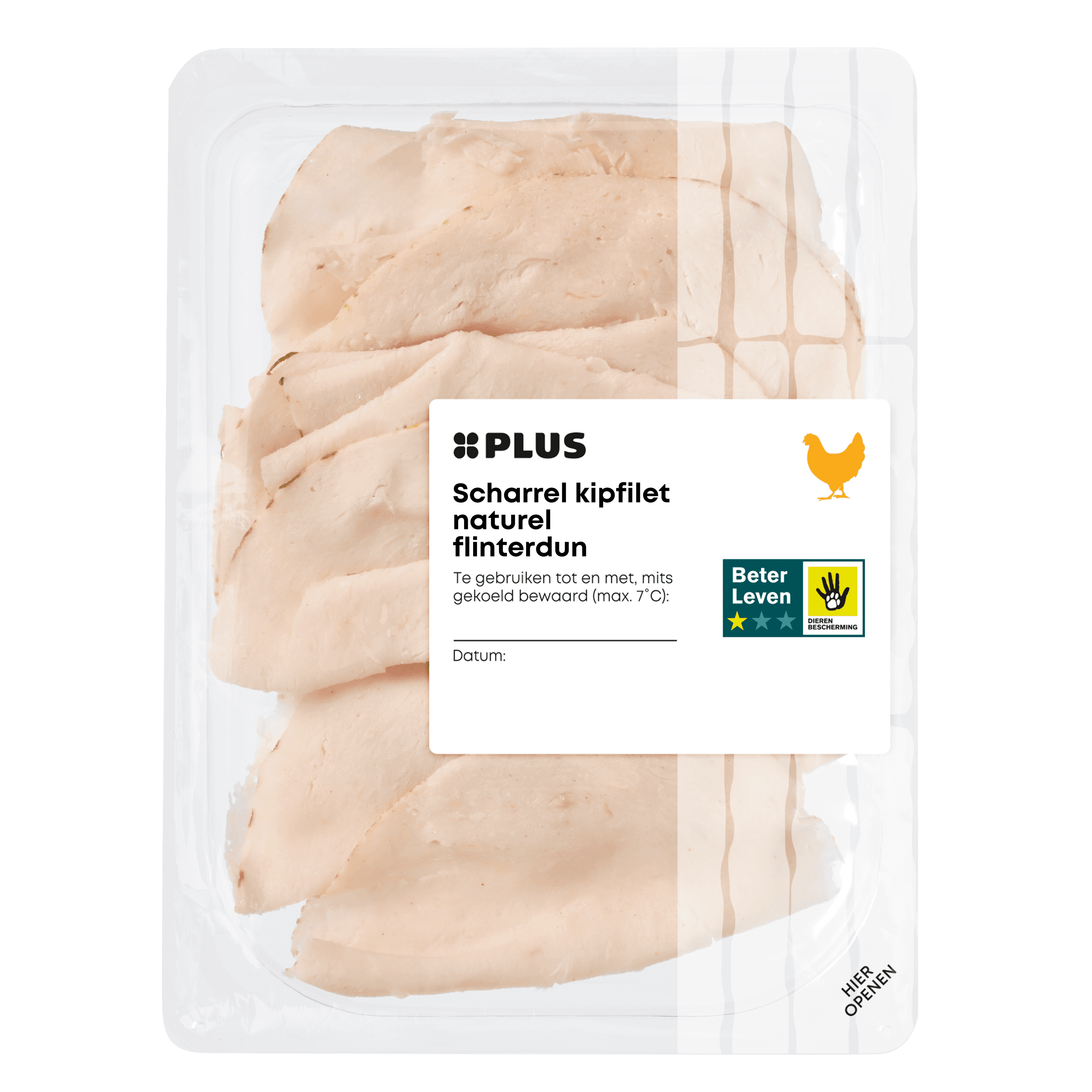 PLUS Kipfilet flinterdun