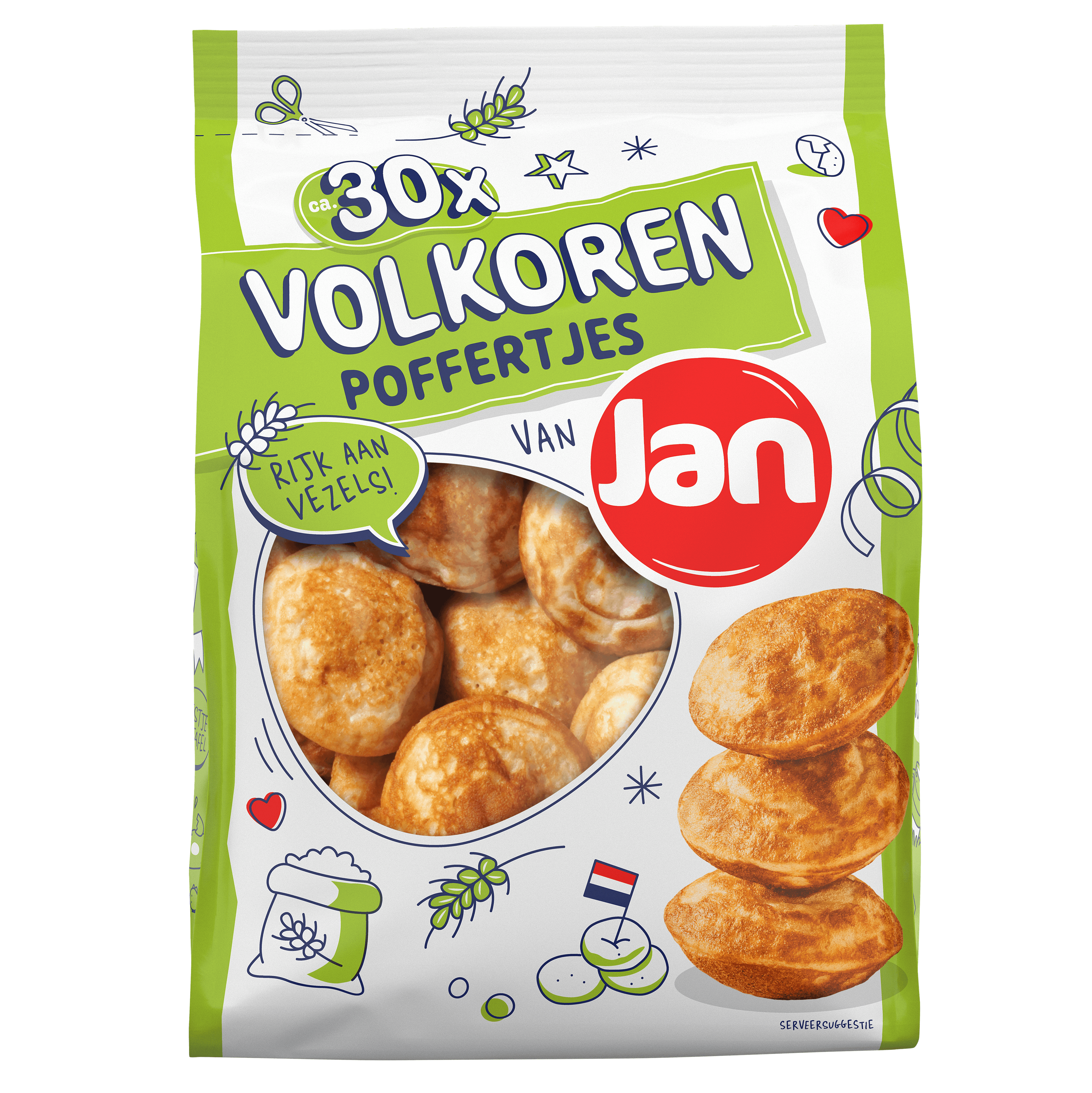Jan Poffertjes Volkoren