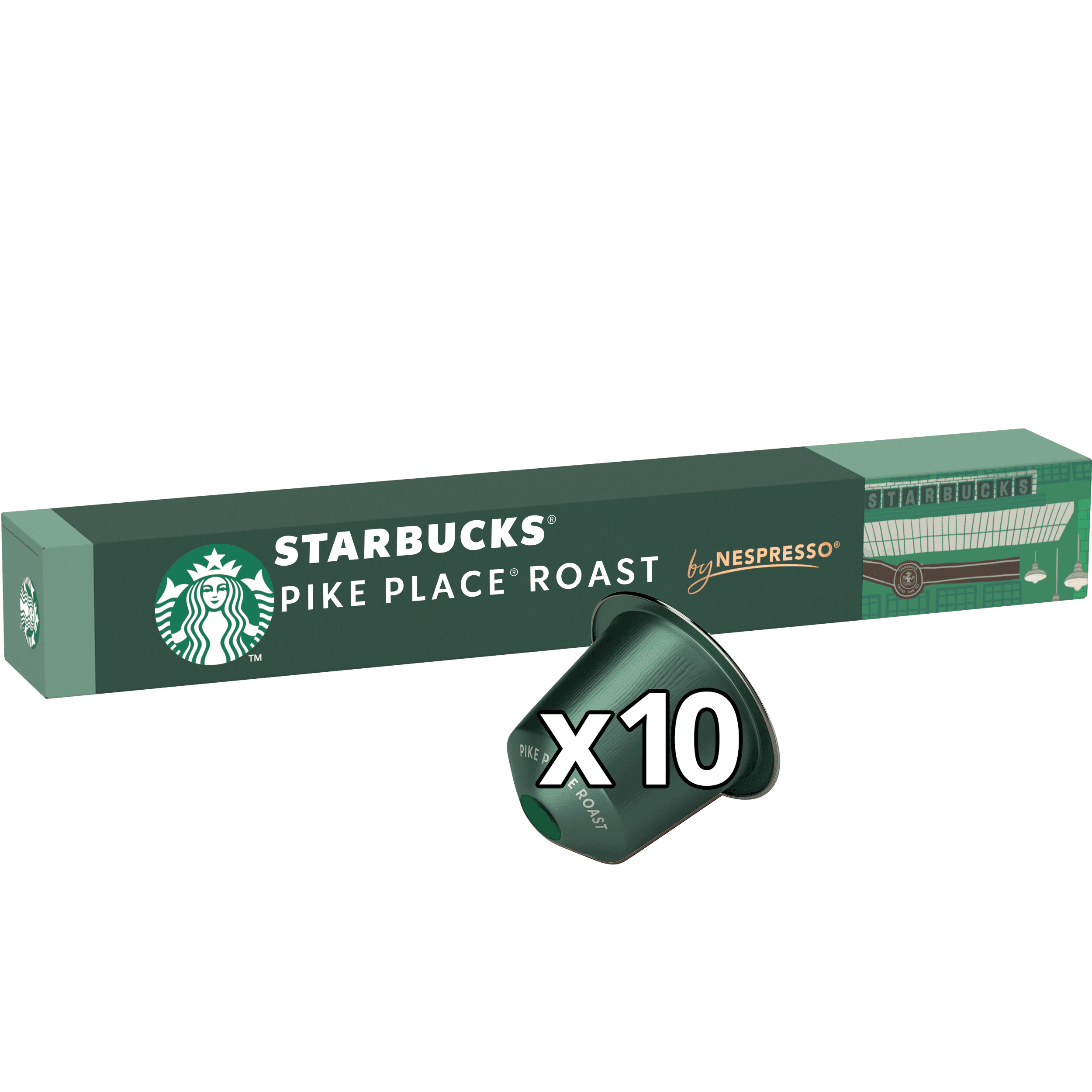 Starbucks Nespresso koffiecups pike place