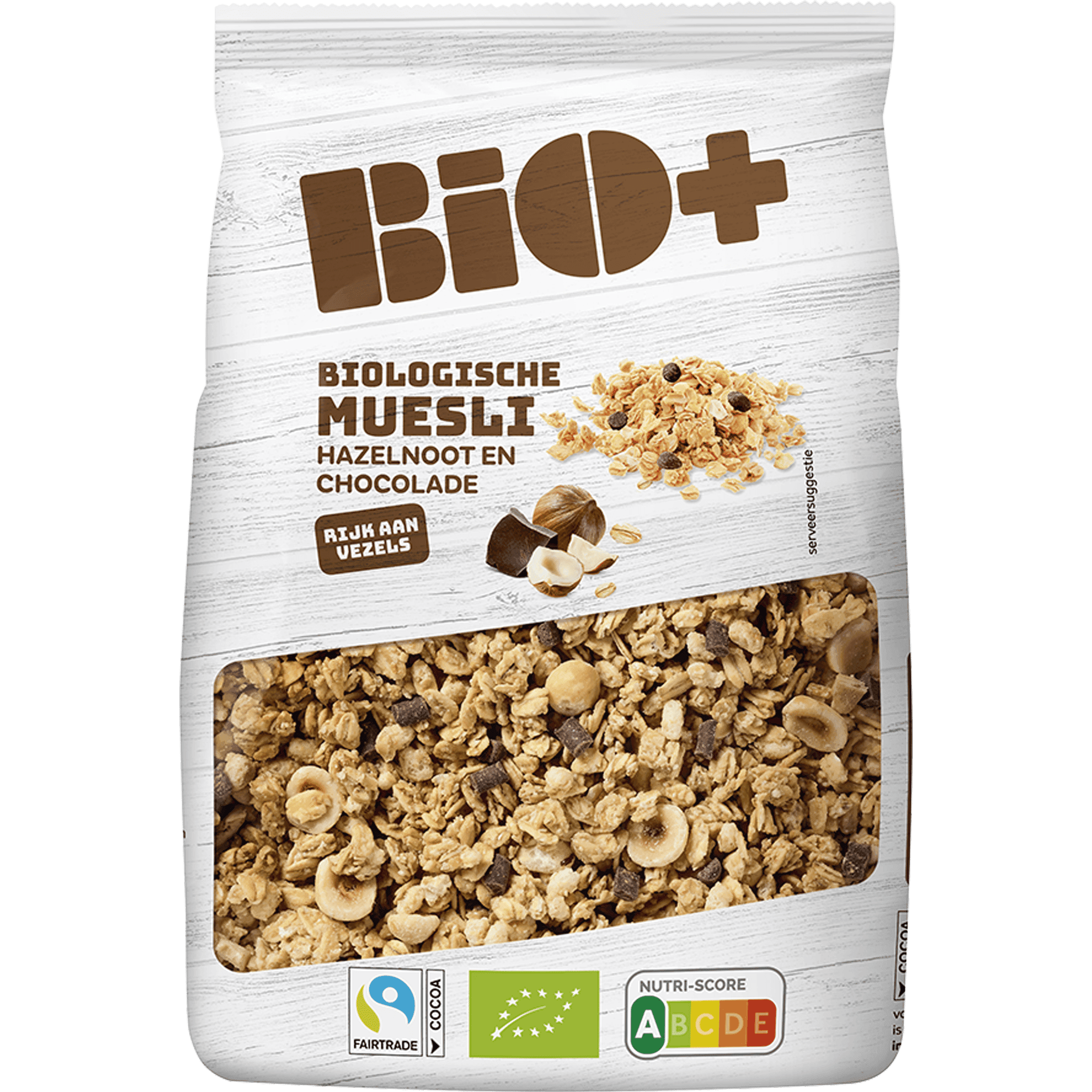 BIO+ Krokante muesli chocolade