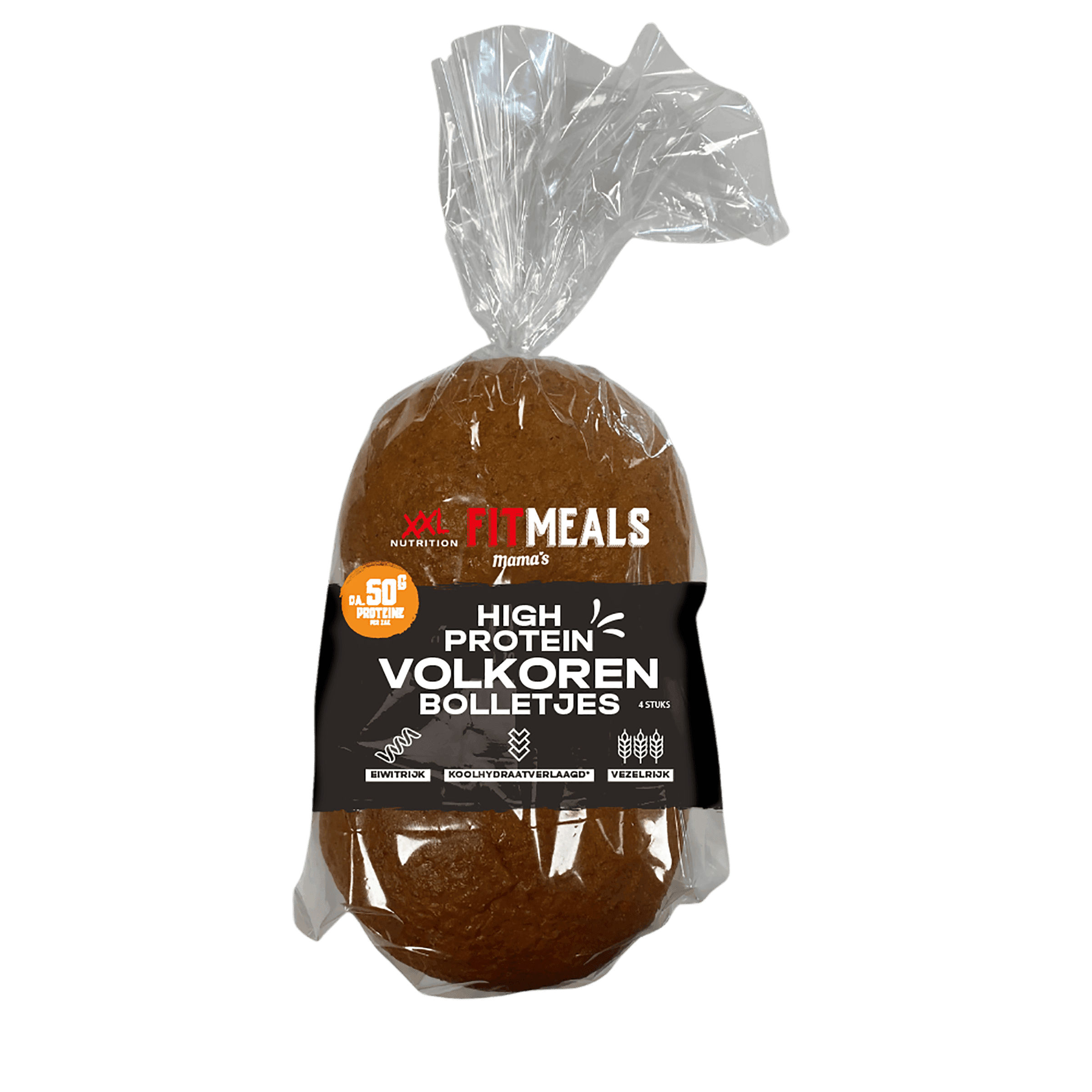 XXL Nutrition Volkoren bollen 4 stuks