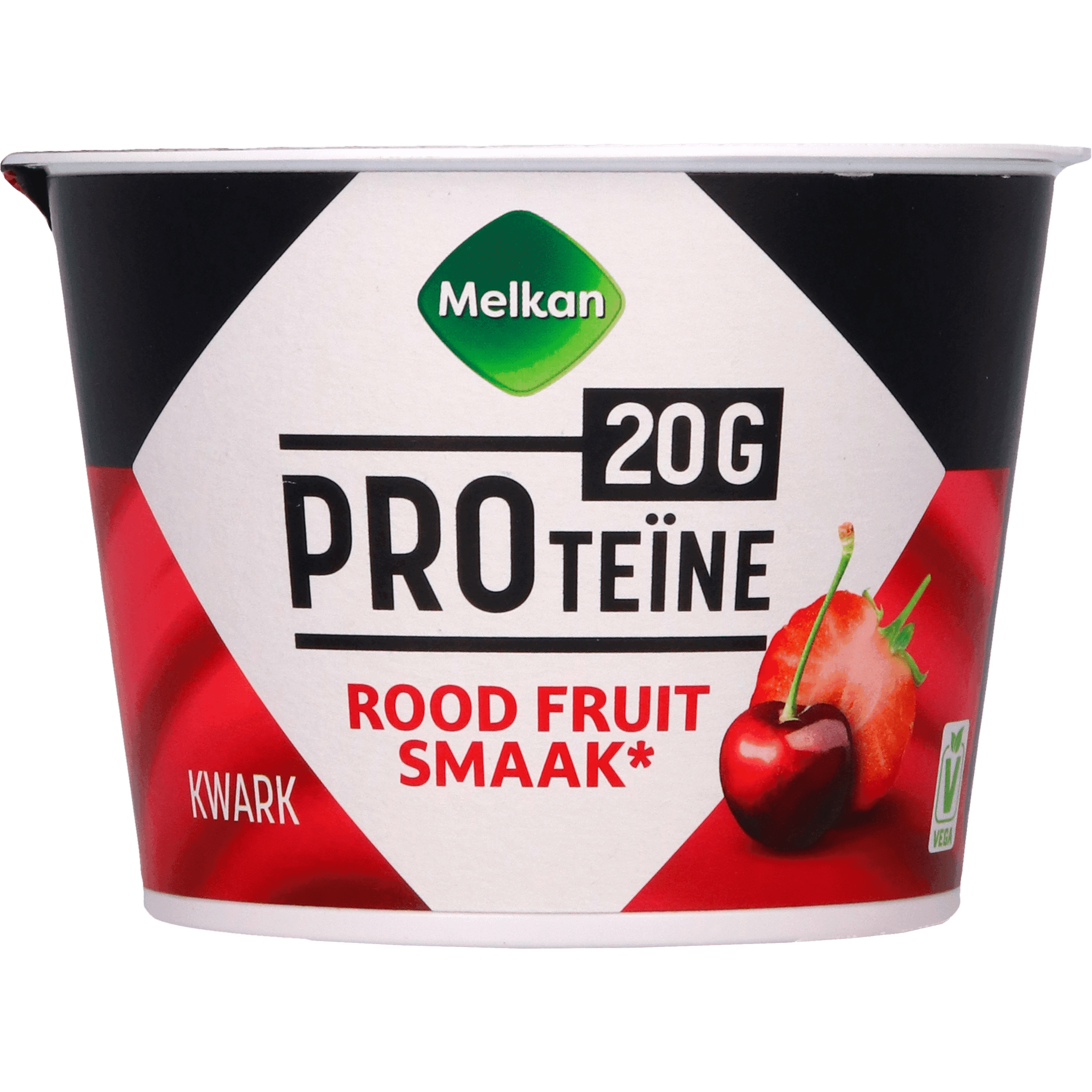 Melkan High protein rood fruit