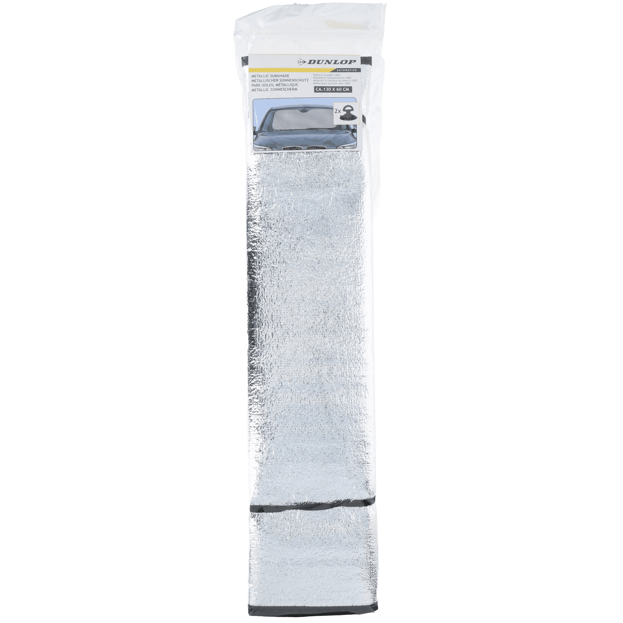 Dunlop Zonnescherm metallic 130x60cm