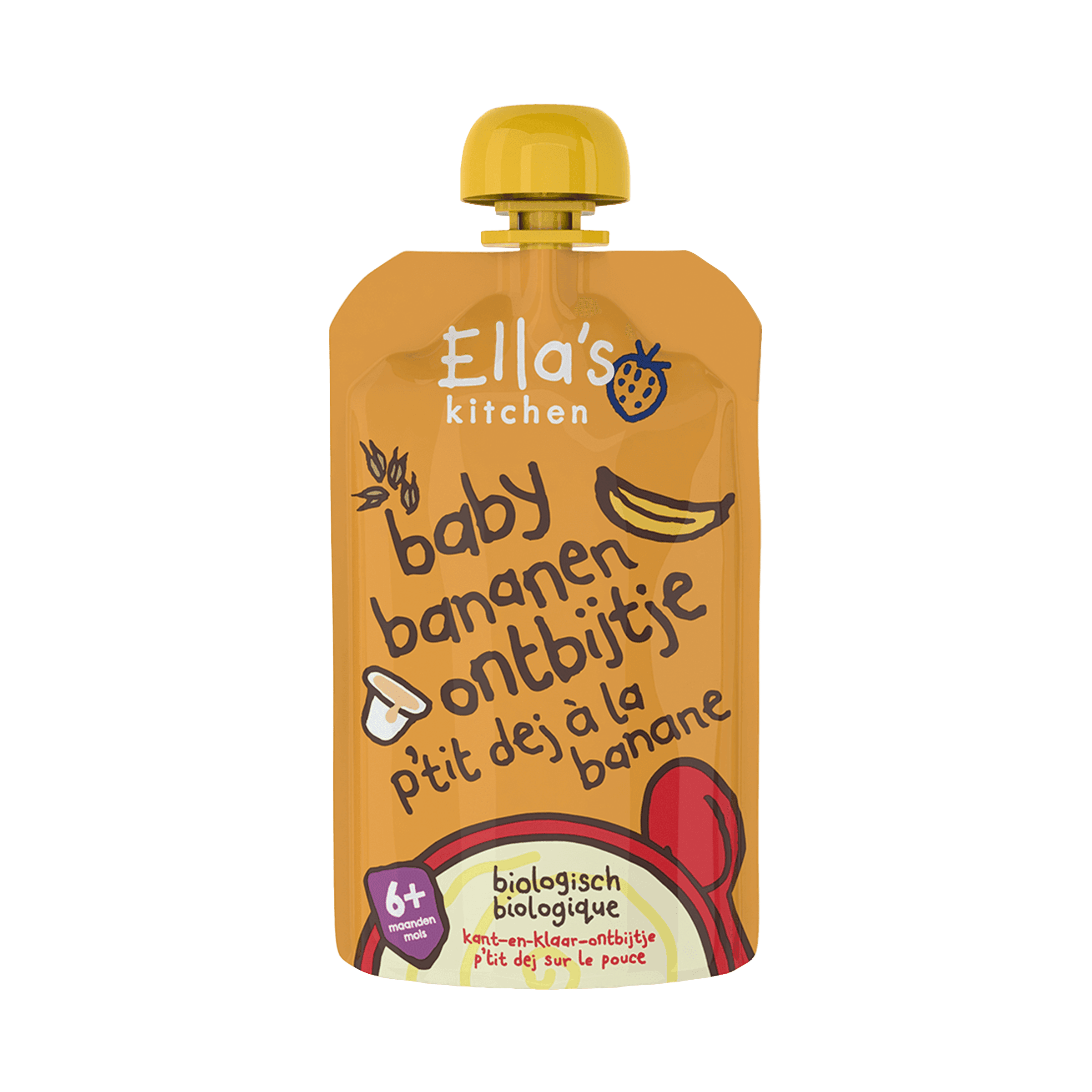 Ella's Kitchen Baby ontbijtje banaan 6m+