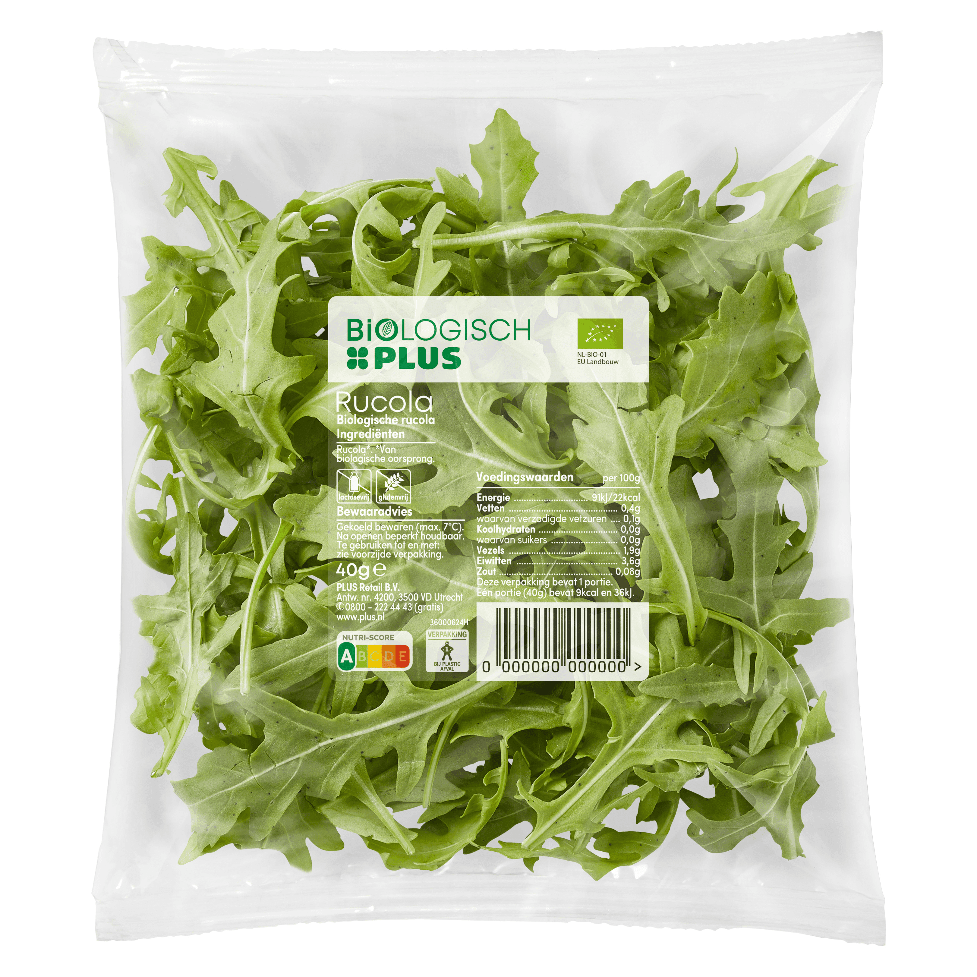Biologisch PLUS Rucola biologisch