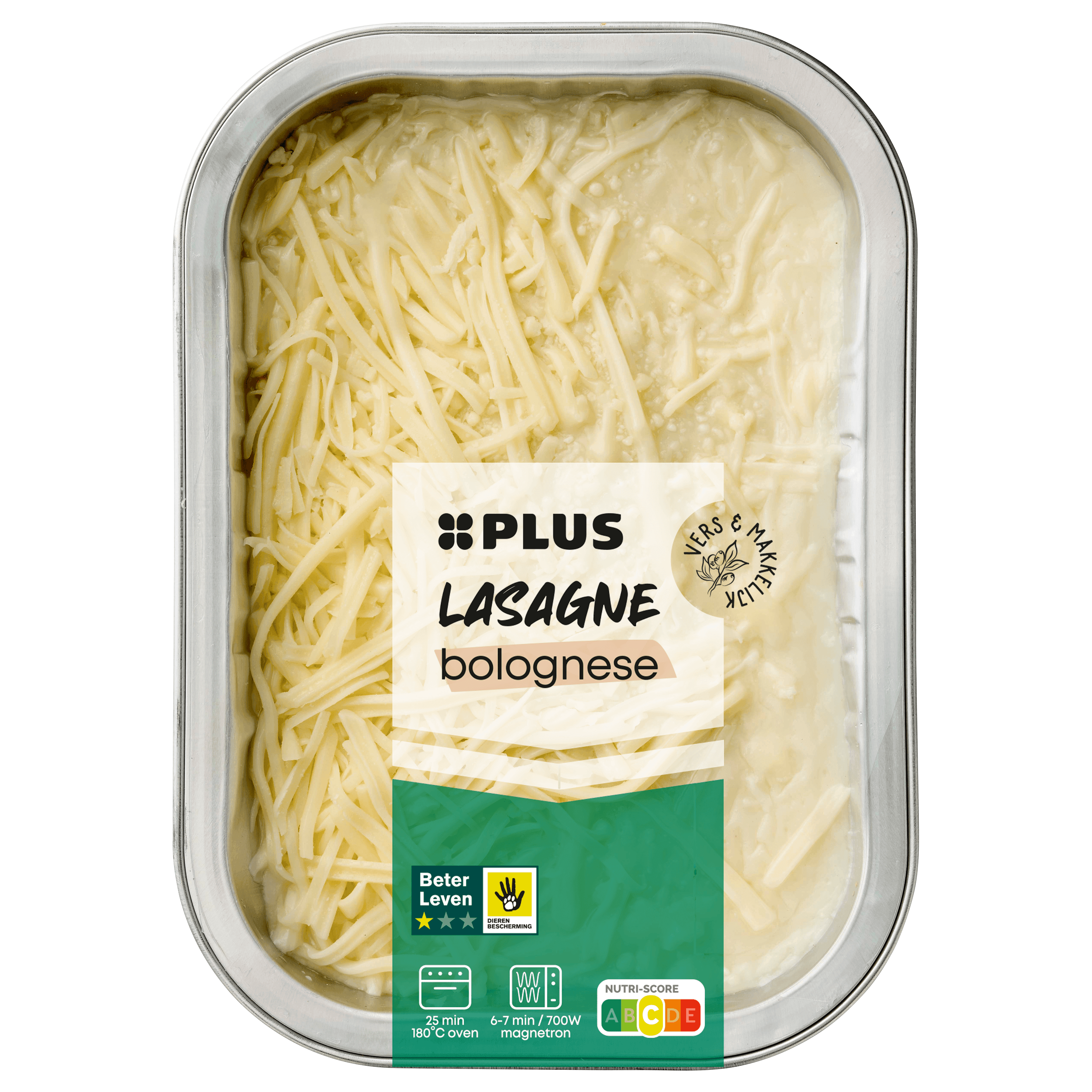 PLUS Lasagne bolognese