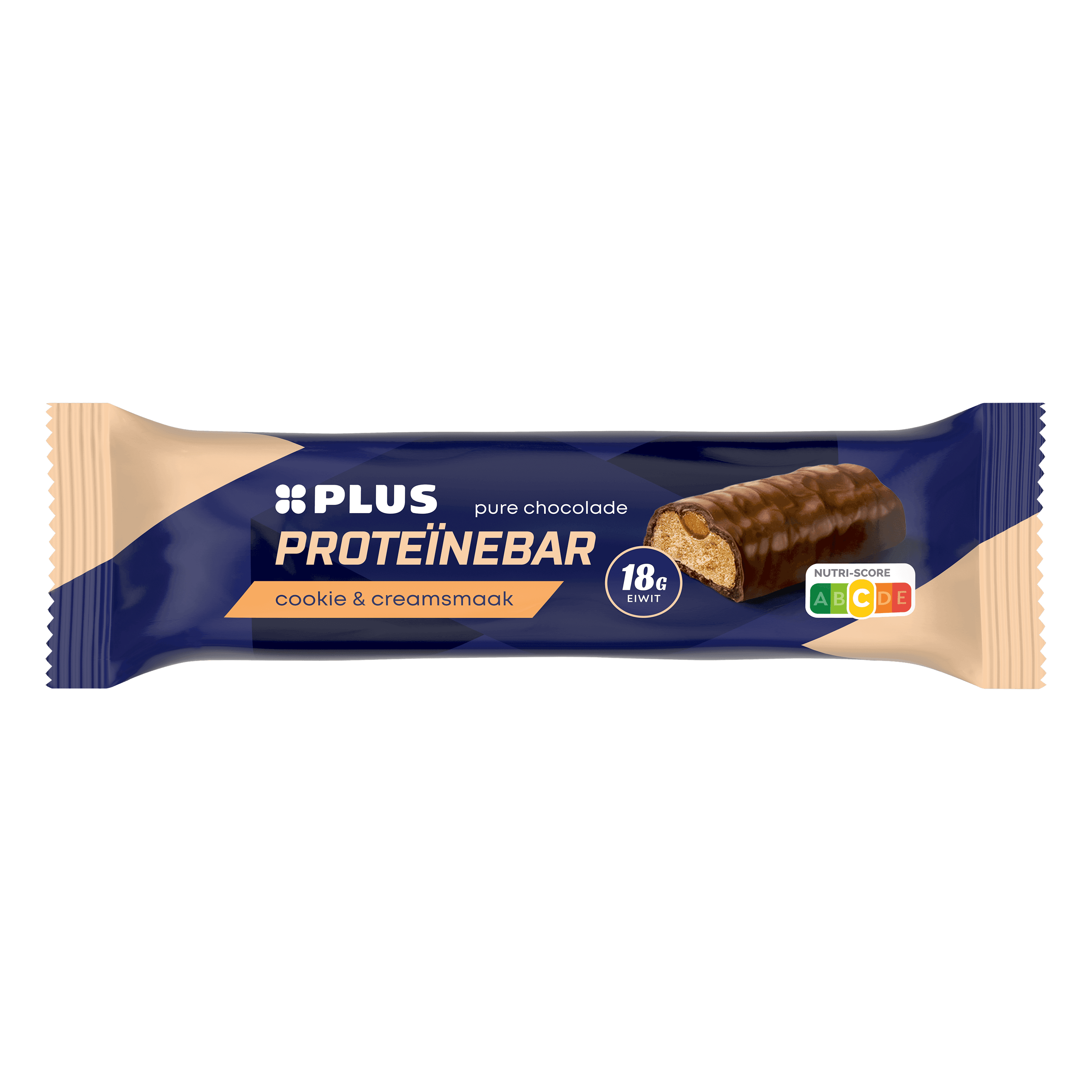PLUS Proteïne reep cookies & cream