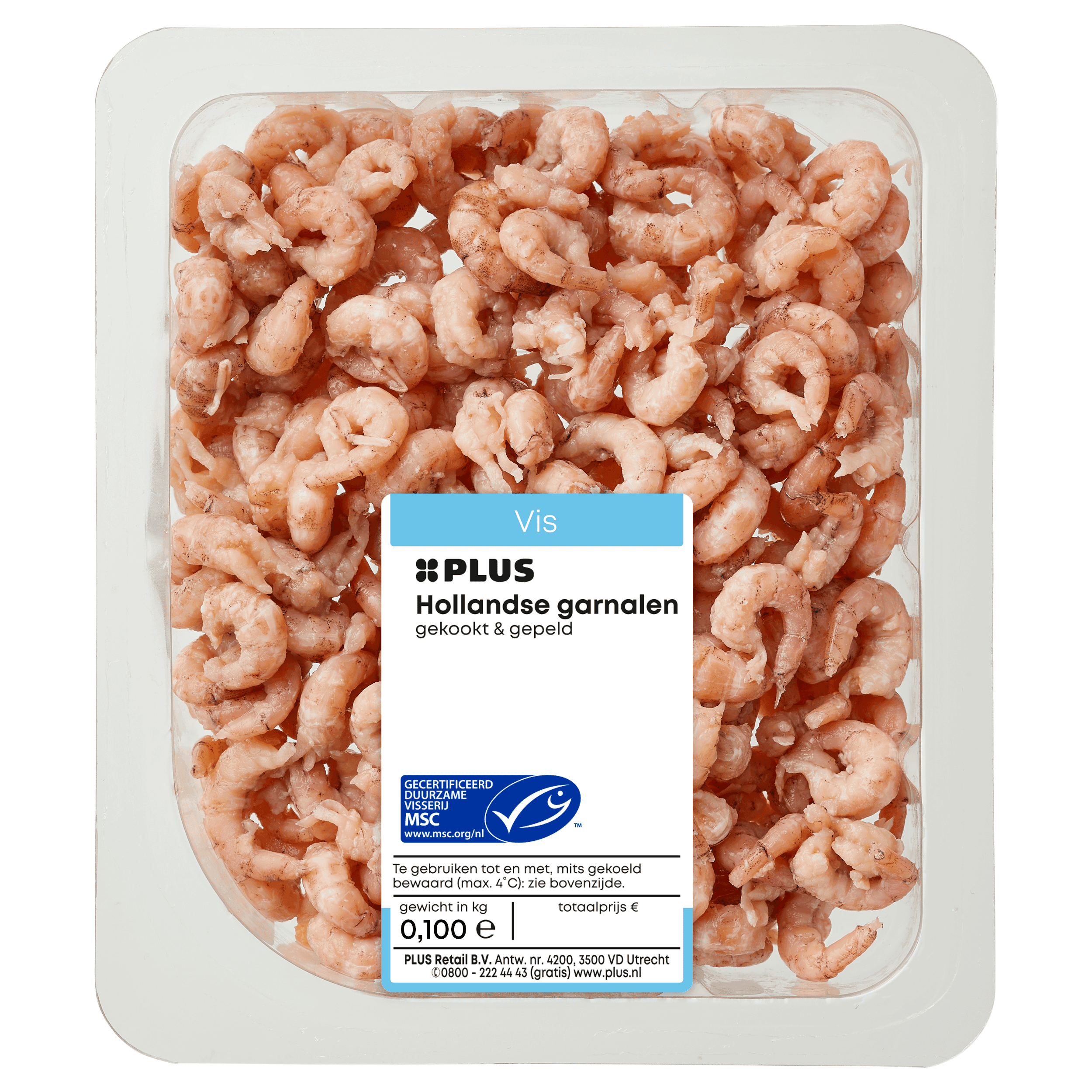 PLUS Hollandse garnalen 100 gram