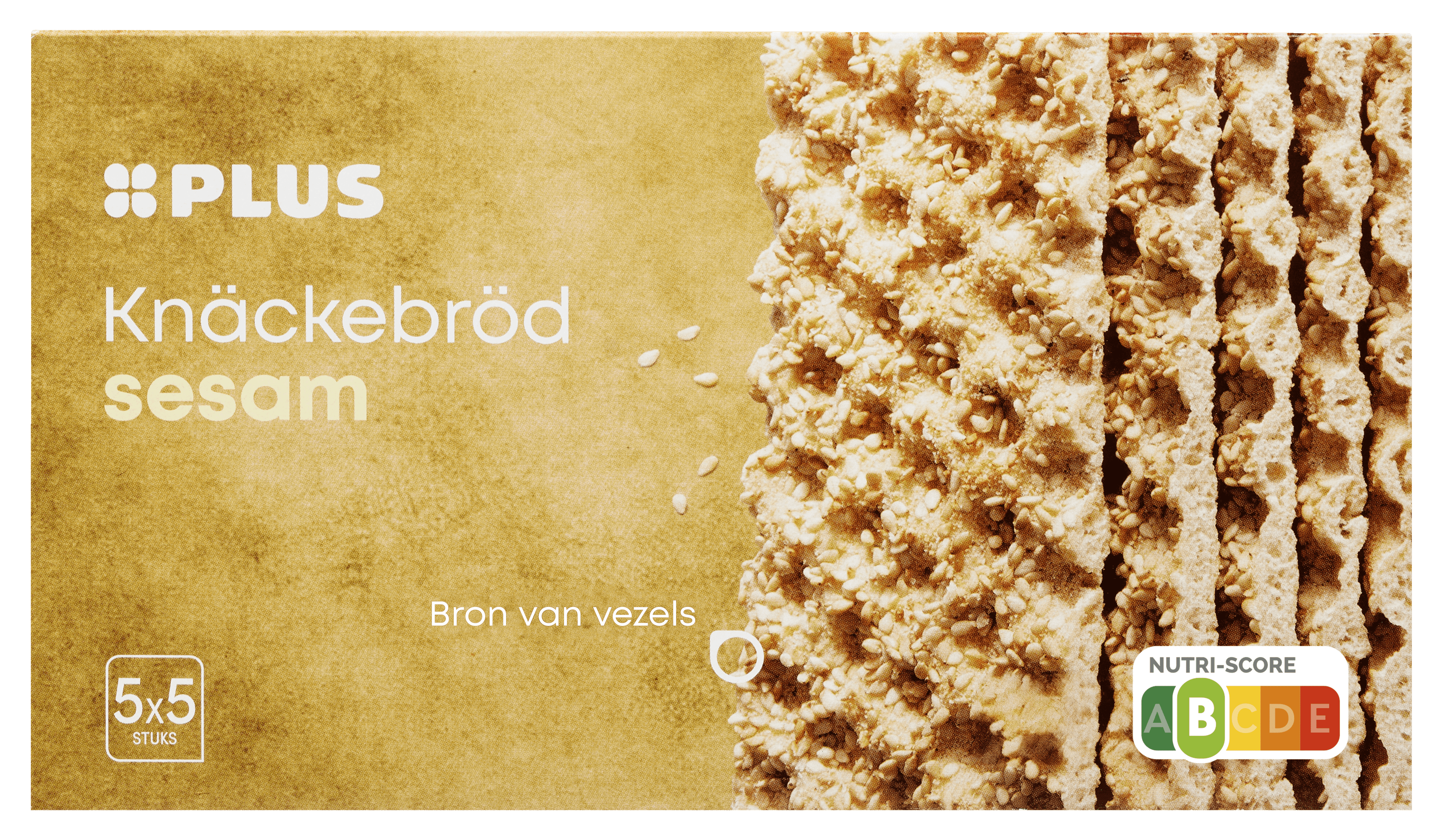 PLUS Knackebrod sesam