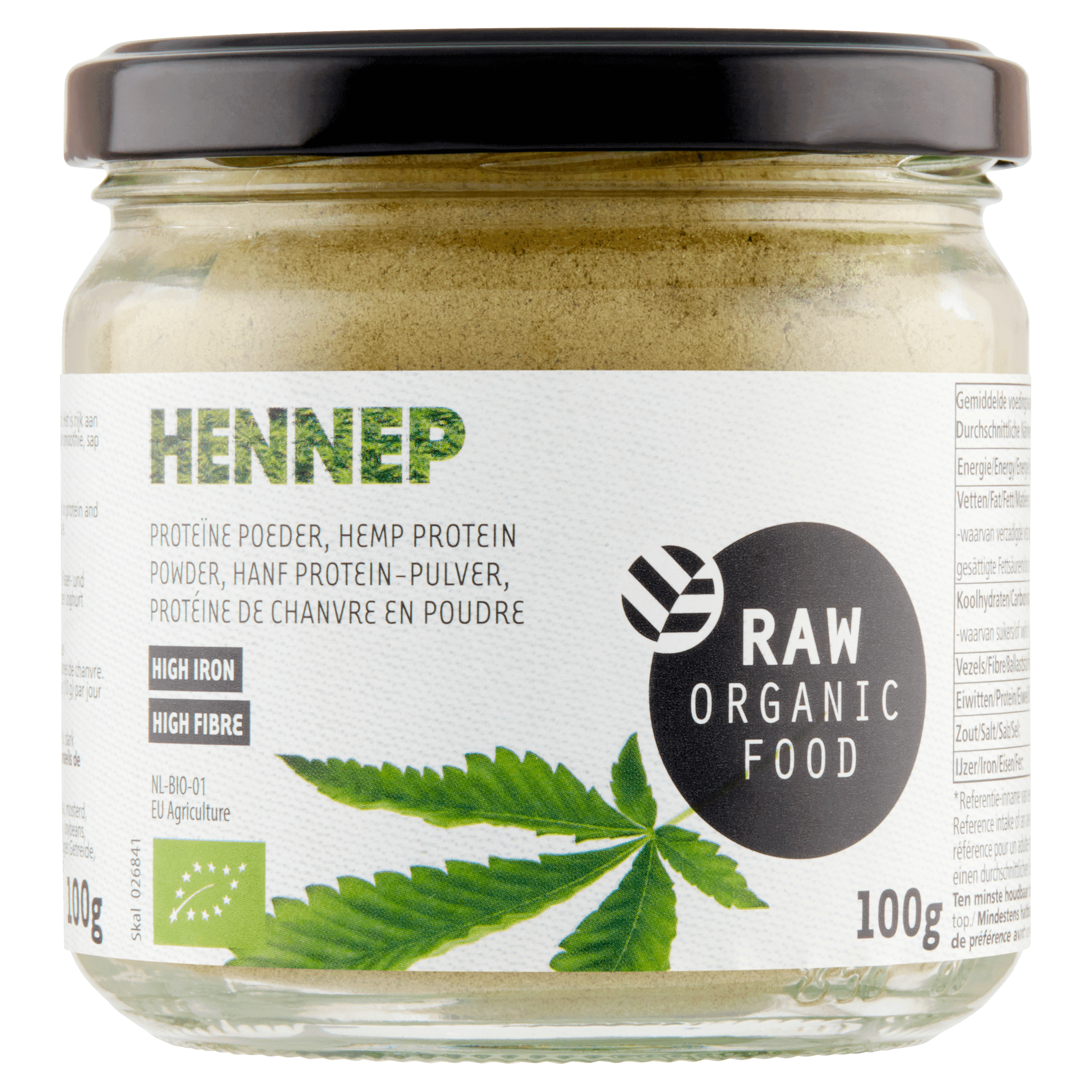RAW Organic Food Henneppoeder