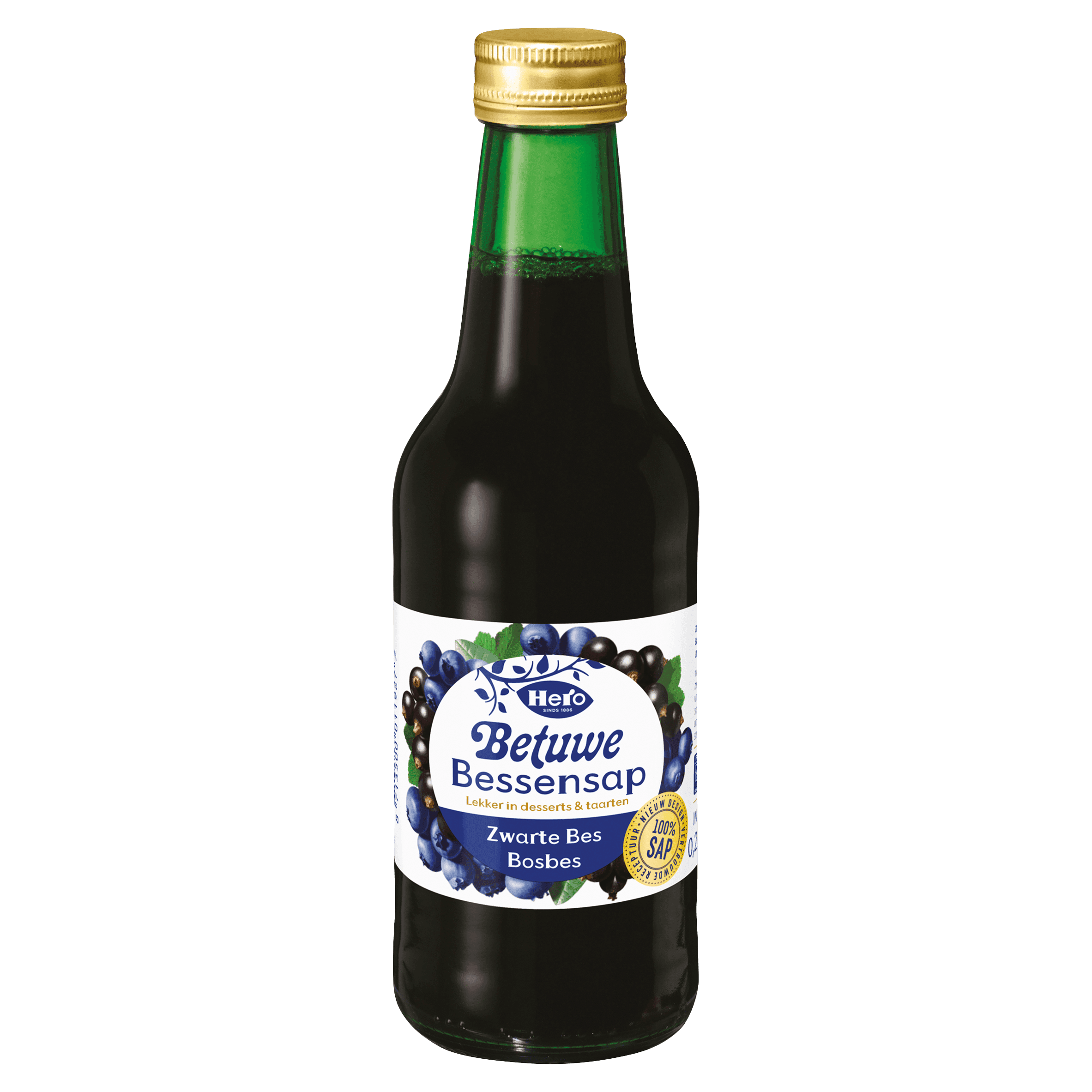 Hero Betuwe Bessensap Zwart bes & Bosbes