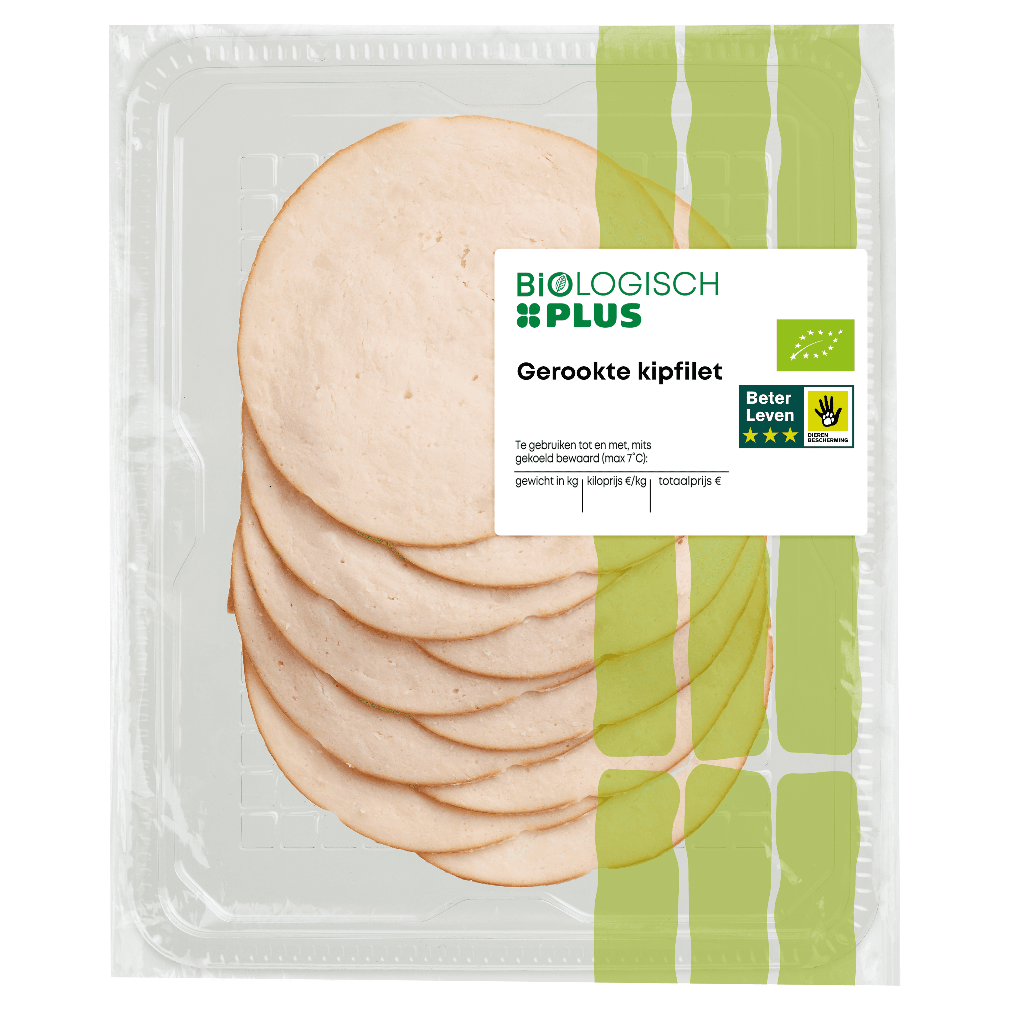 Biologisch PLUS Gerookte Kipfilet