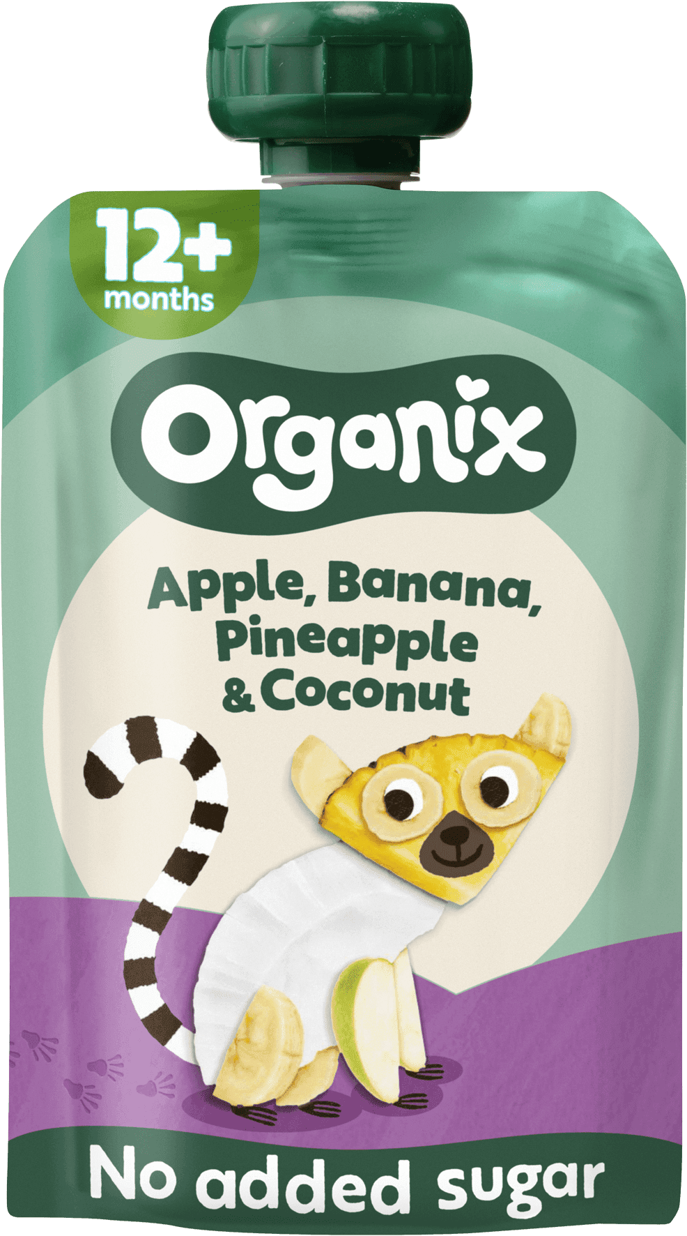 Organix Knijpfruit 12+ banana coconut