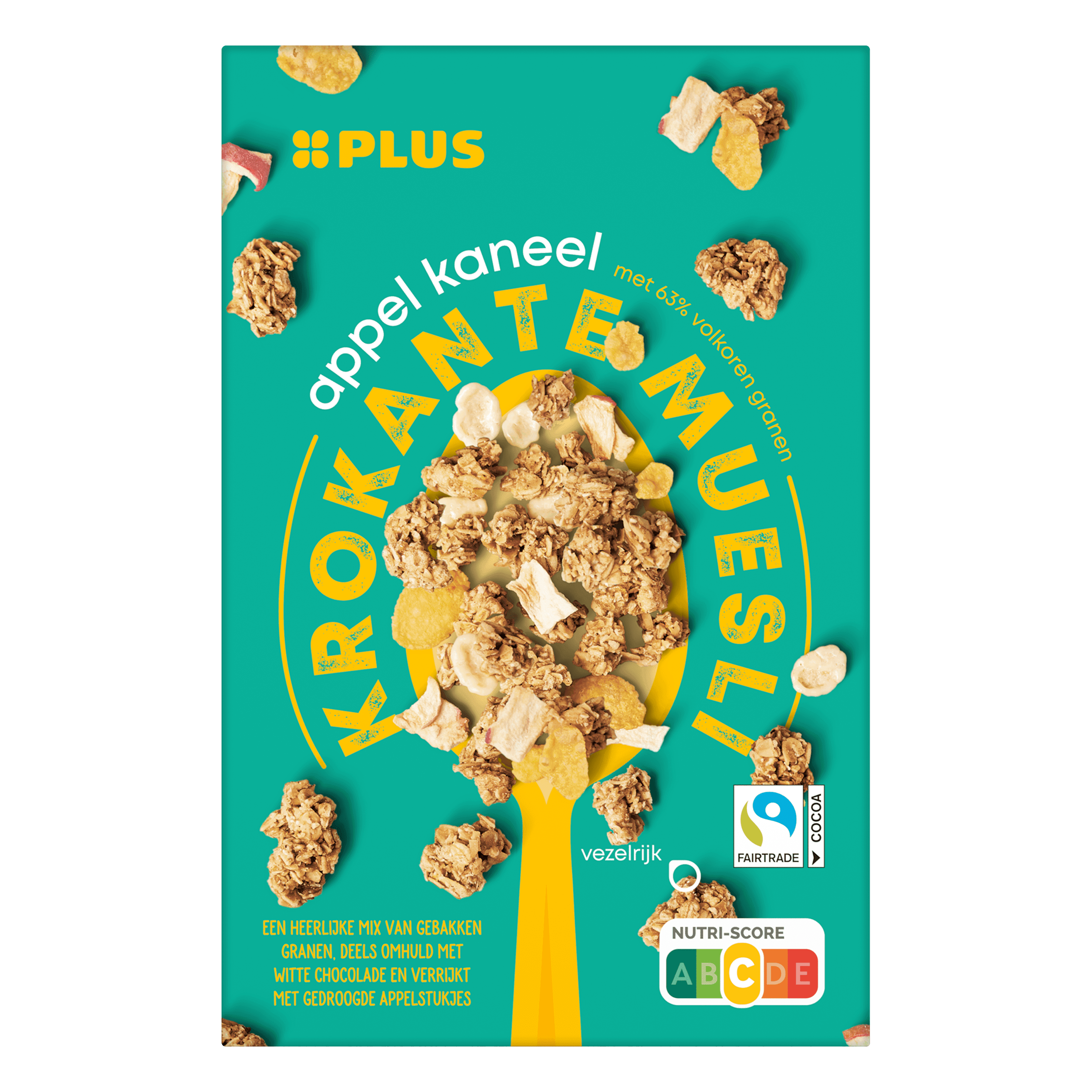 PLUS Krokante muesli appel kaneel
