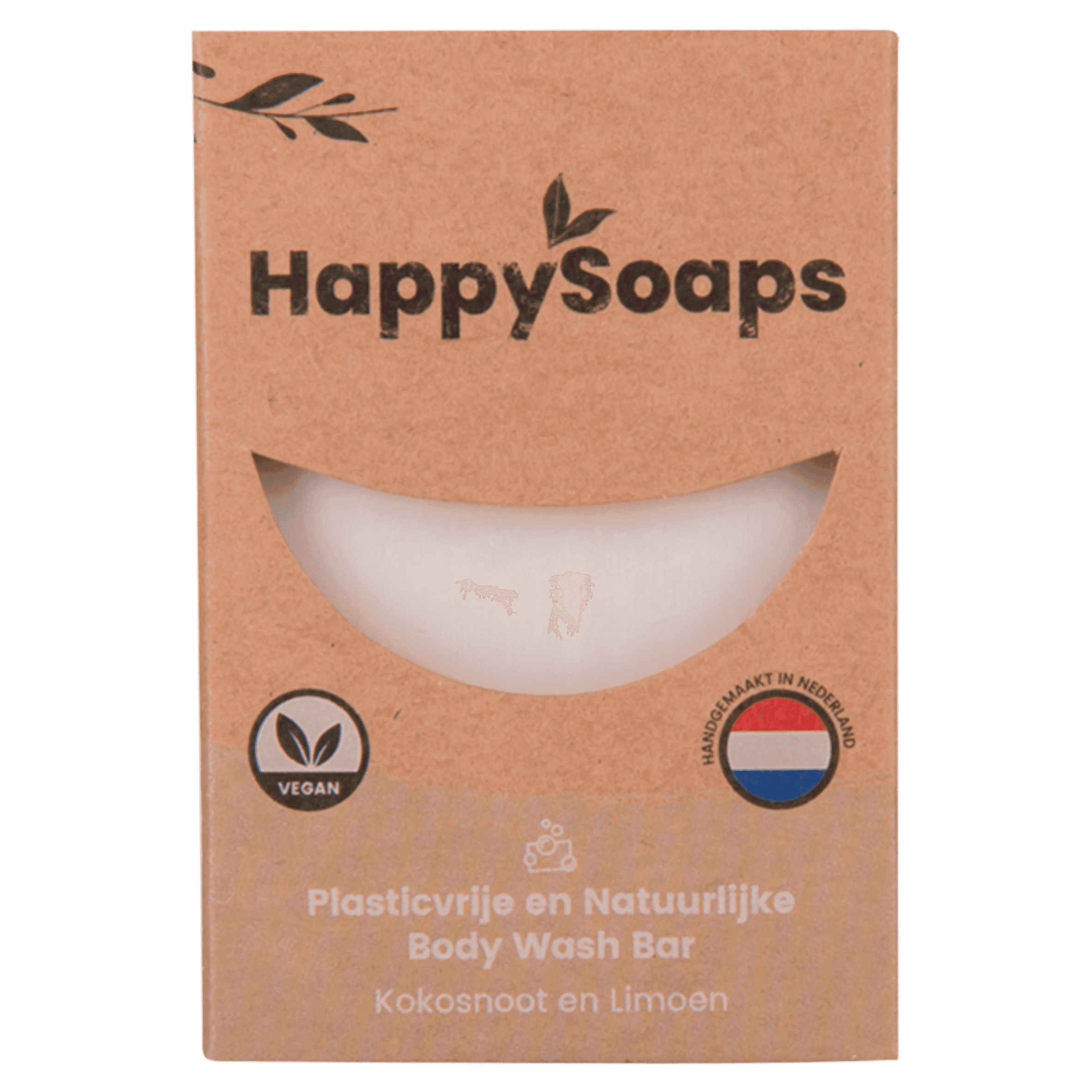Happysoaps Body bar kokos limoen