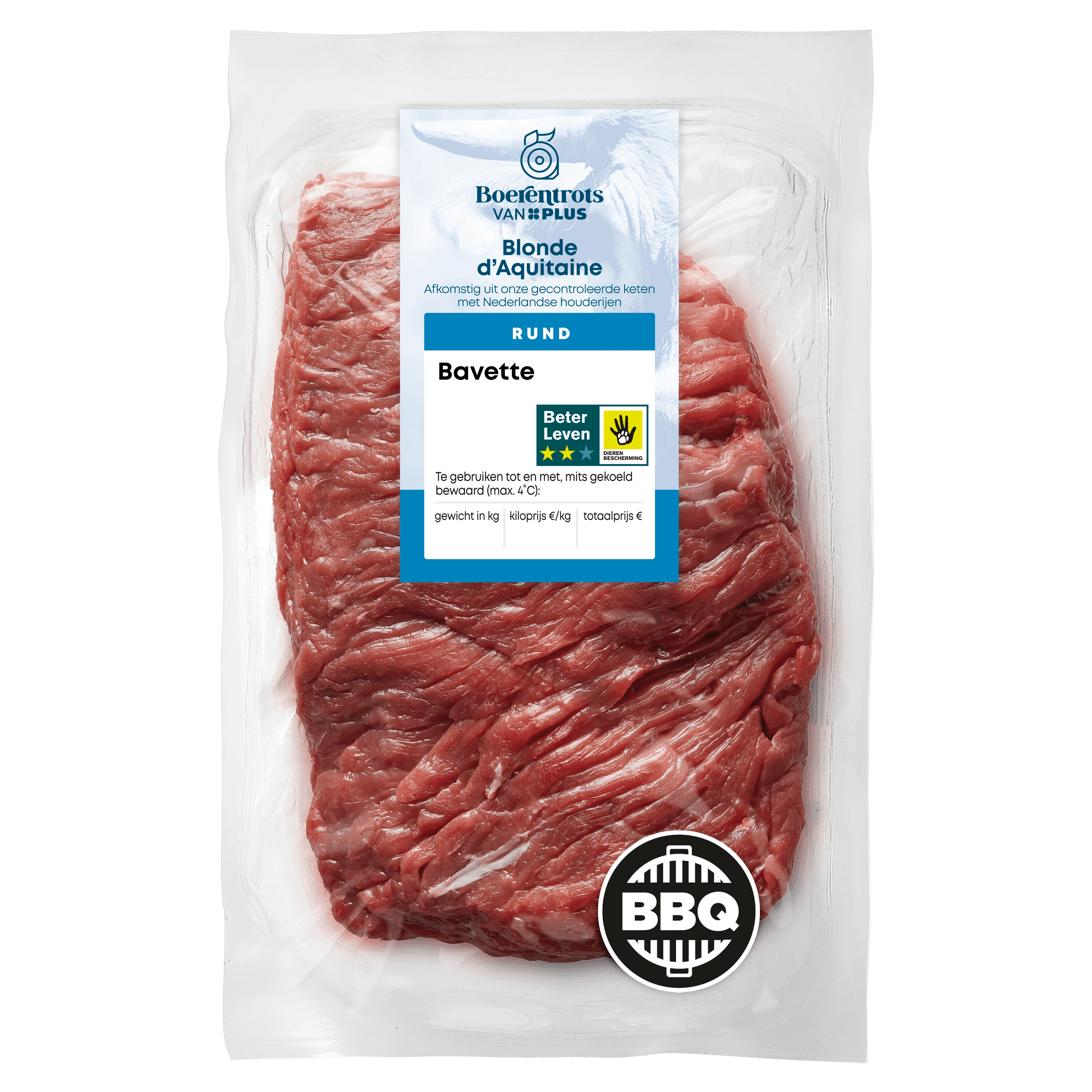 PLUS Boerentrots Blonde d'Aquitaine Bavette
