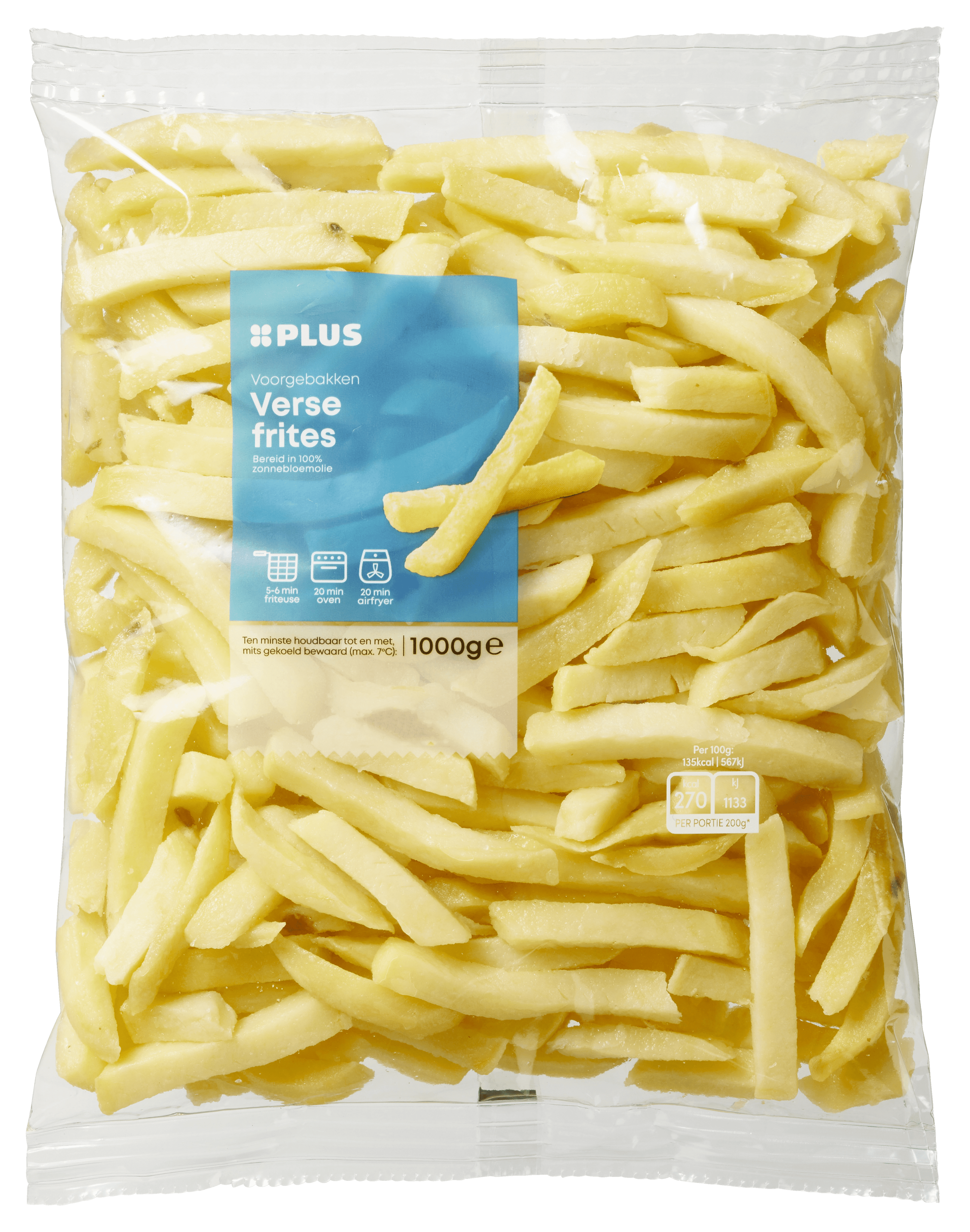 PLUS Verse frites