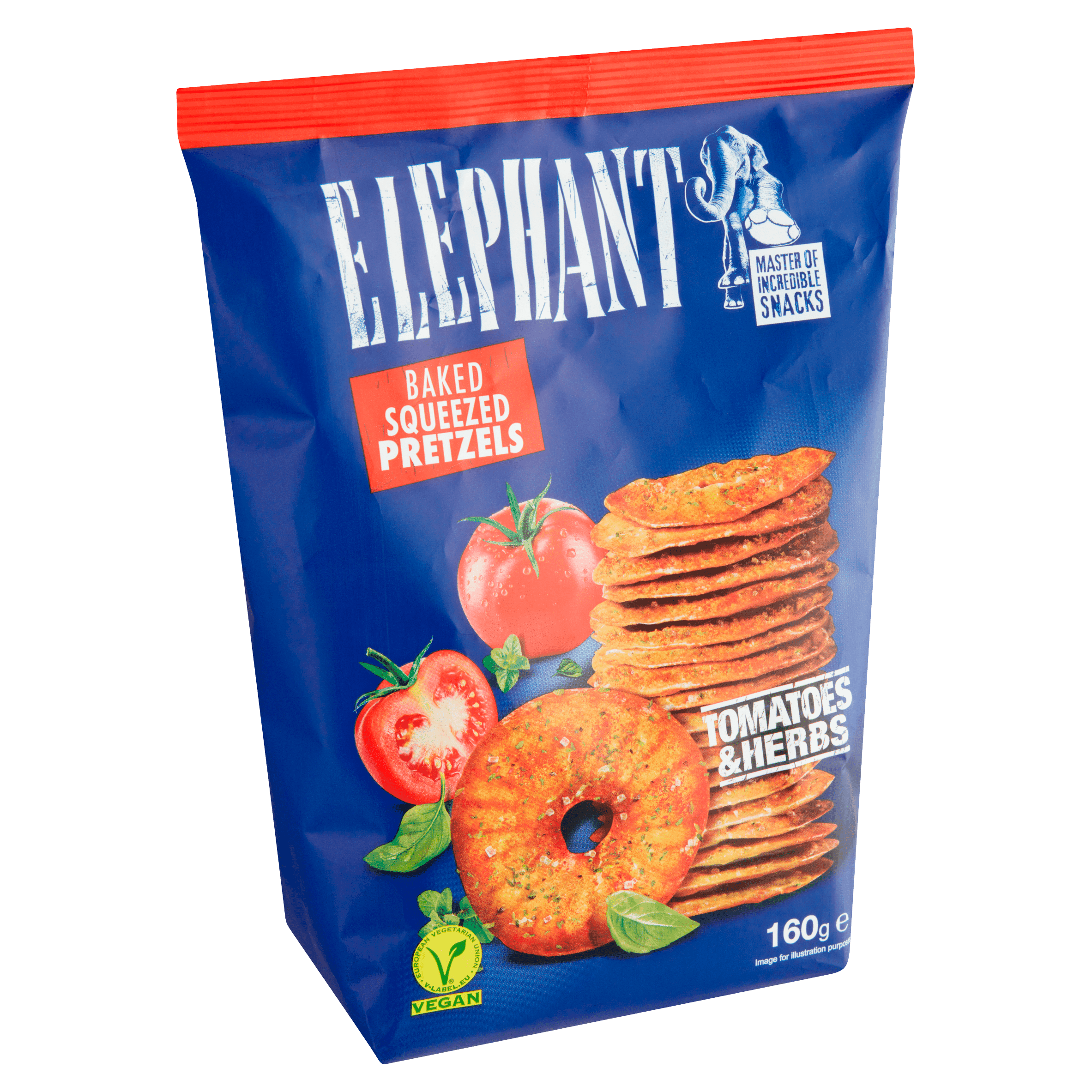 Elephant Pretzel tomaat
