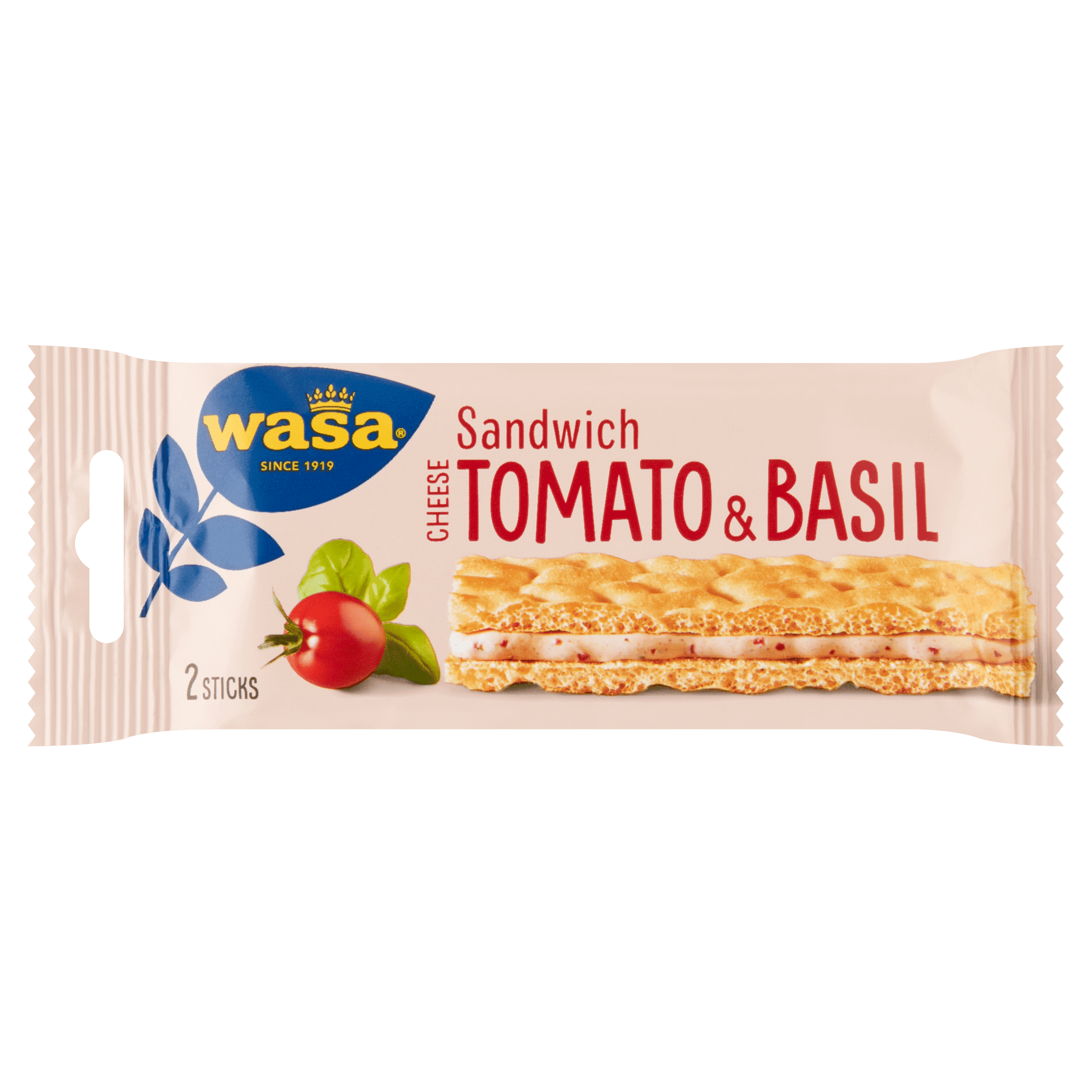 Wasa Sandwich Tomato & Basil 3x2 stuks
