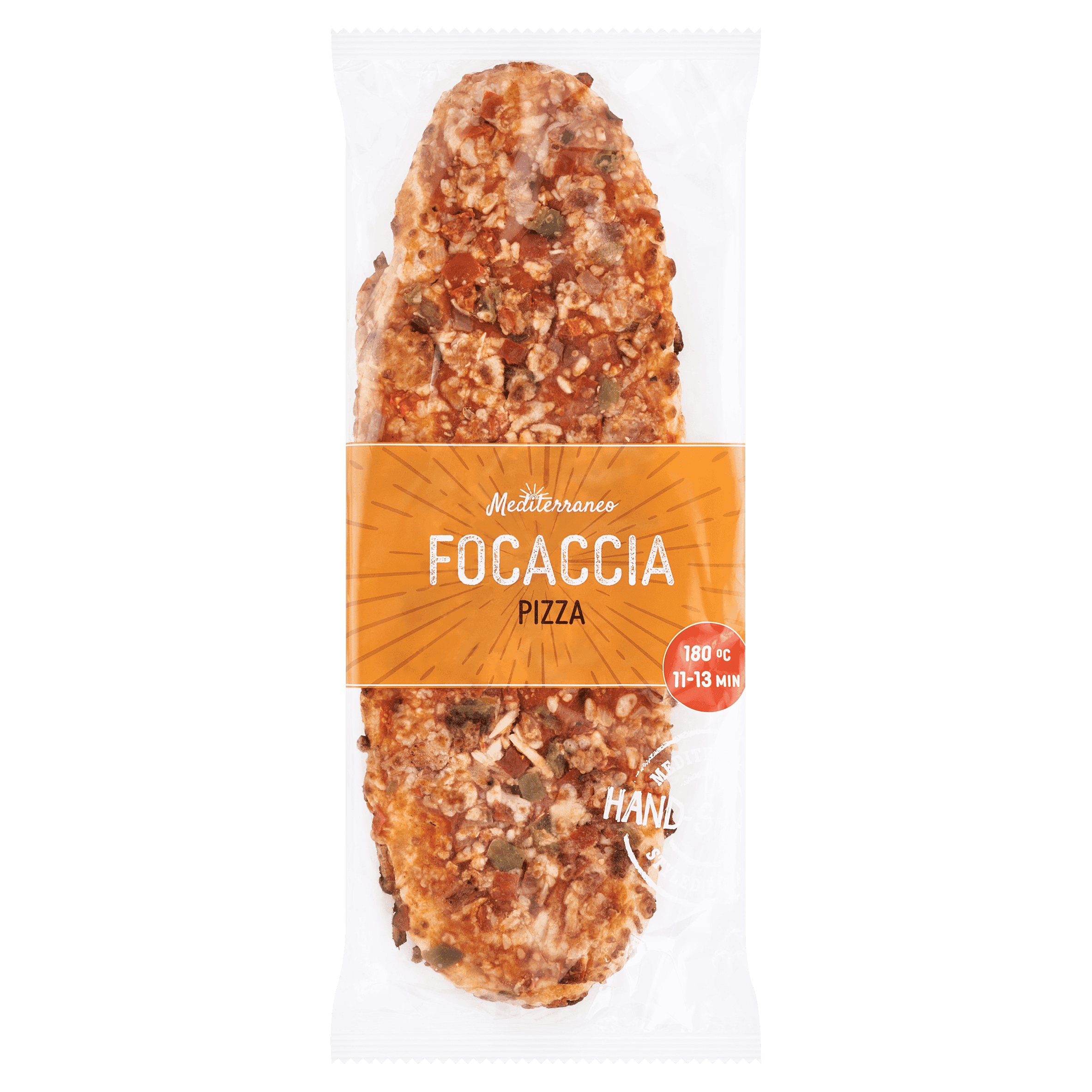 Mediterraneo Focaccia pizza