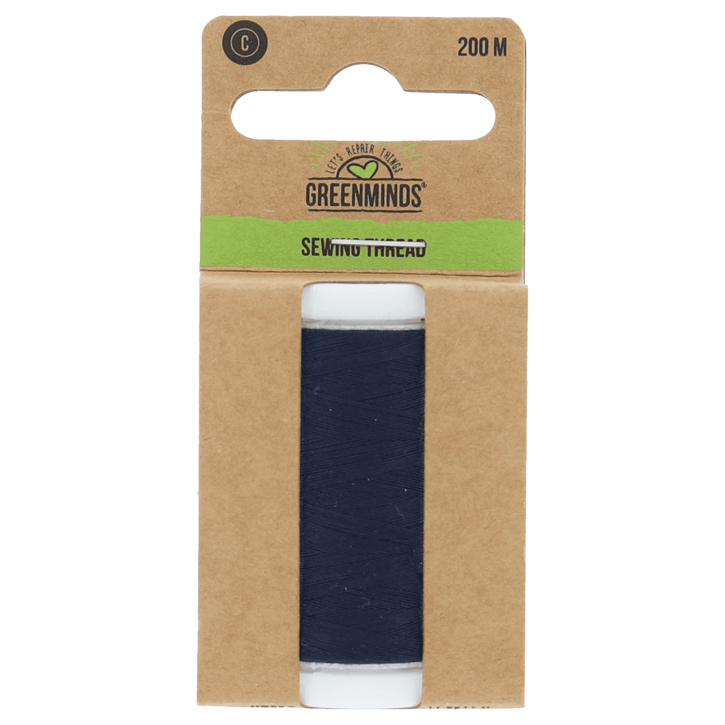 Greenminds Garen Polyester Marineblauw 200m