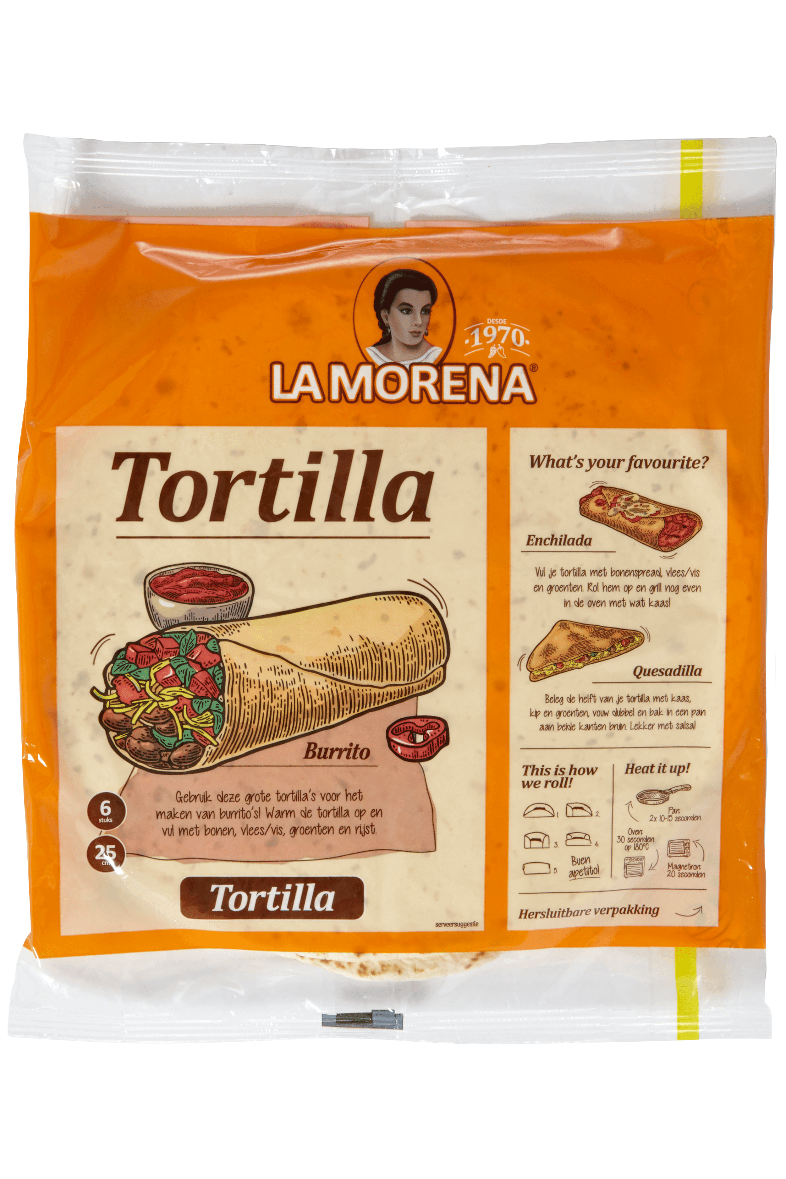 La Morena Tortilla naturel
