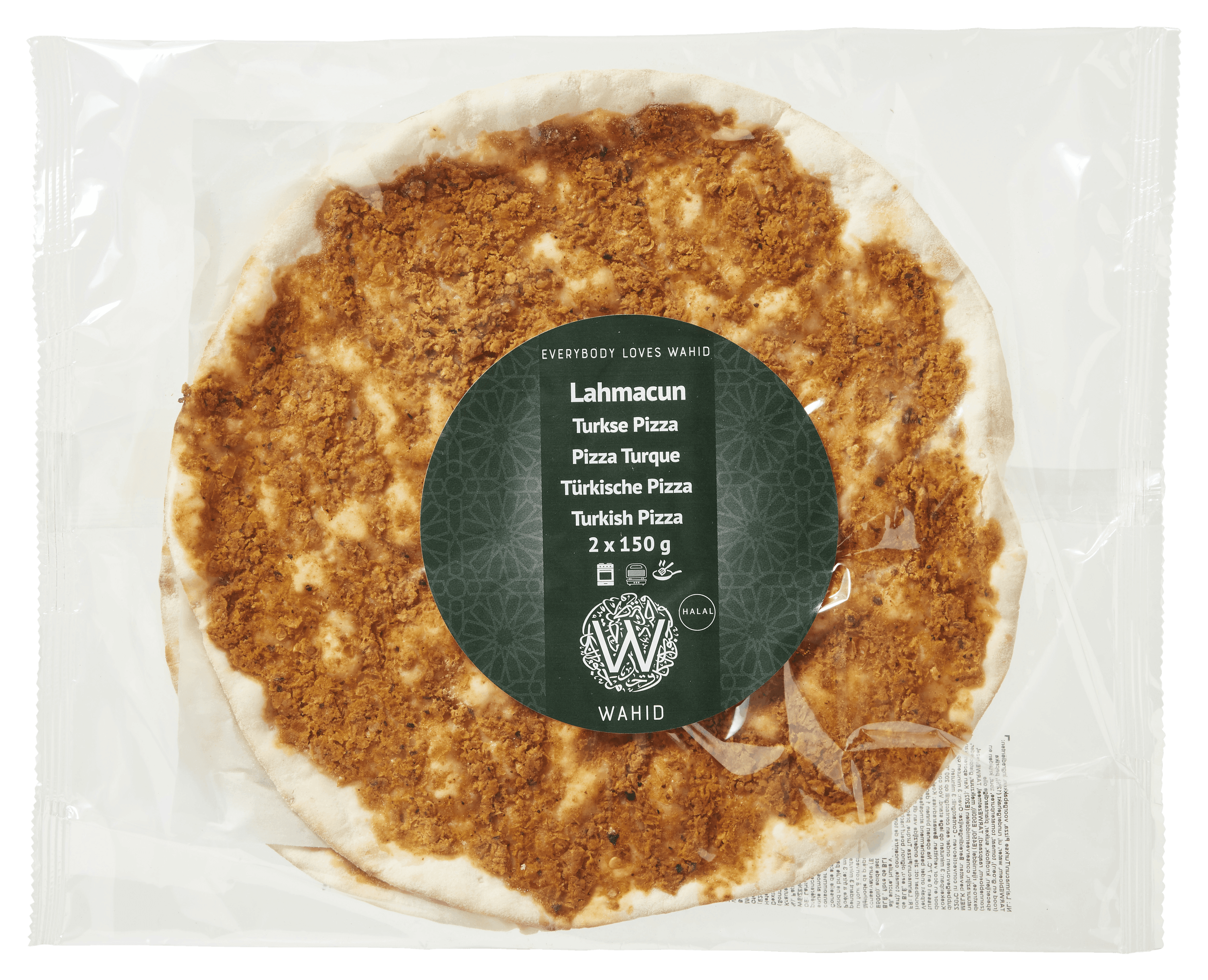 Wahid Turkse pizza lahmacun 2 st.