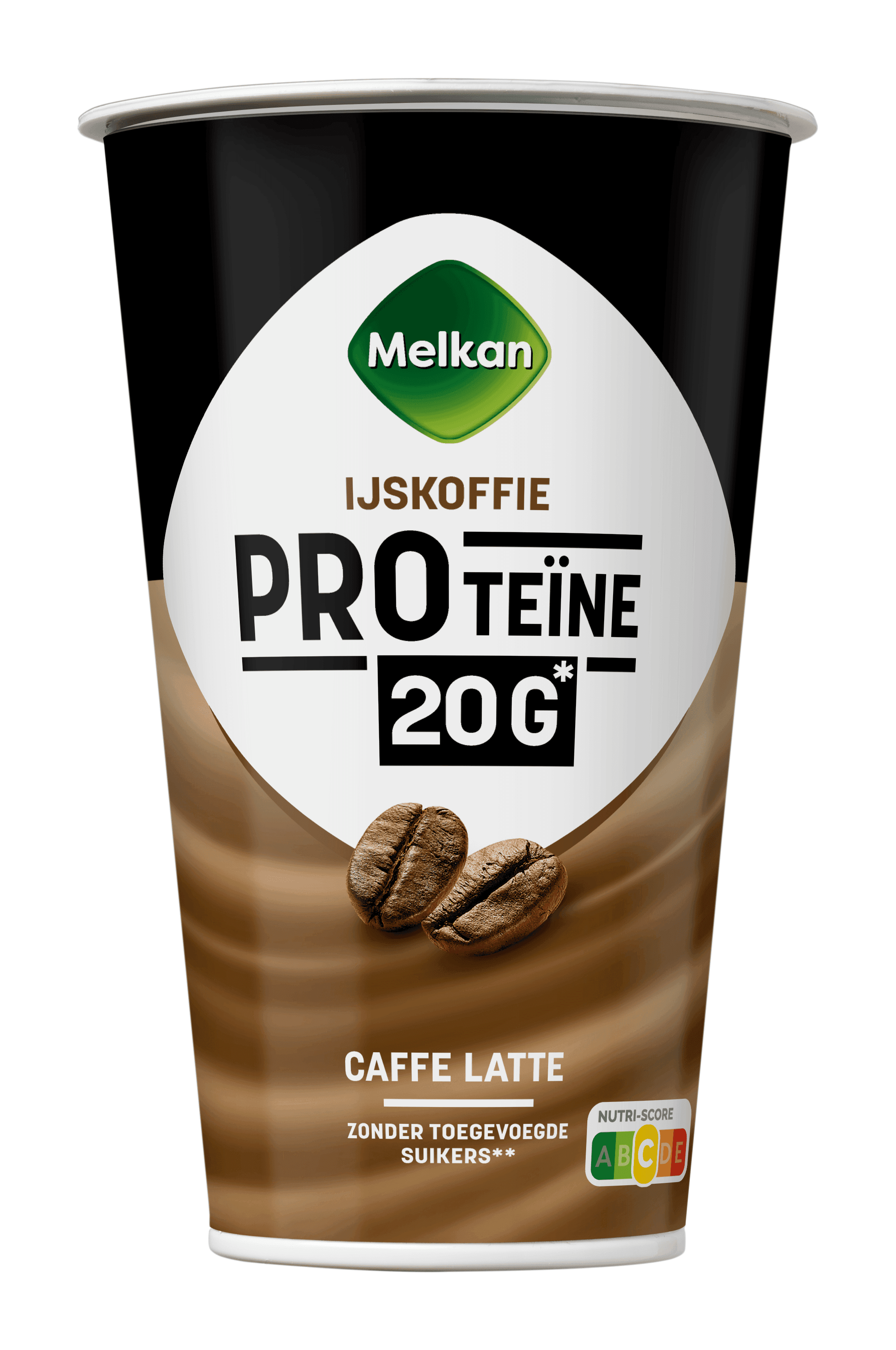 Melkan IJskoffie proteïne caffe latte