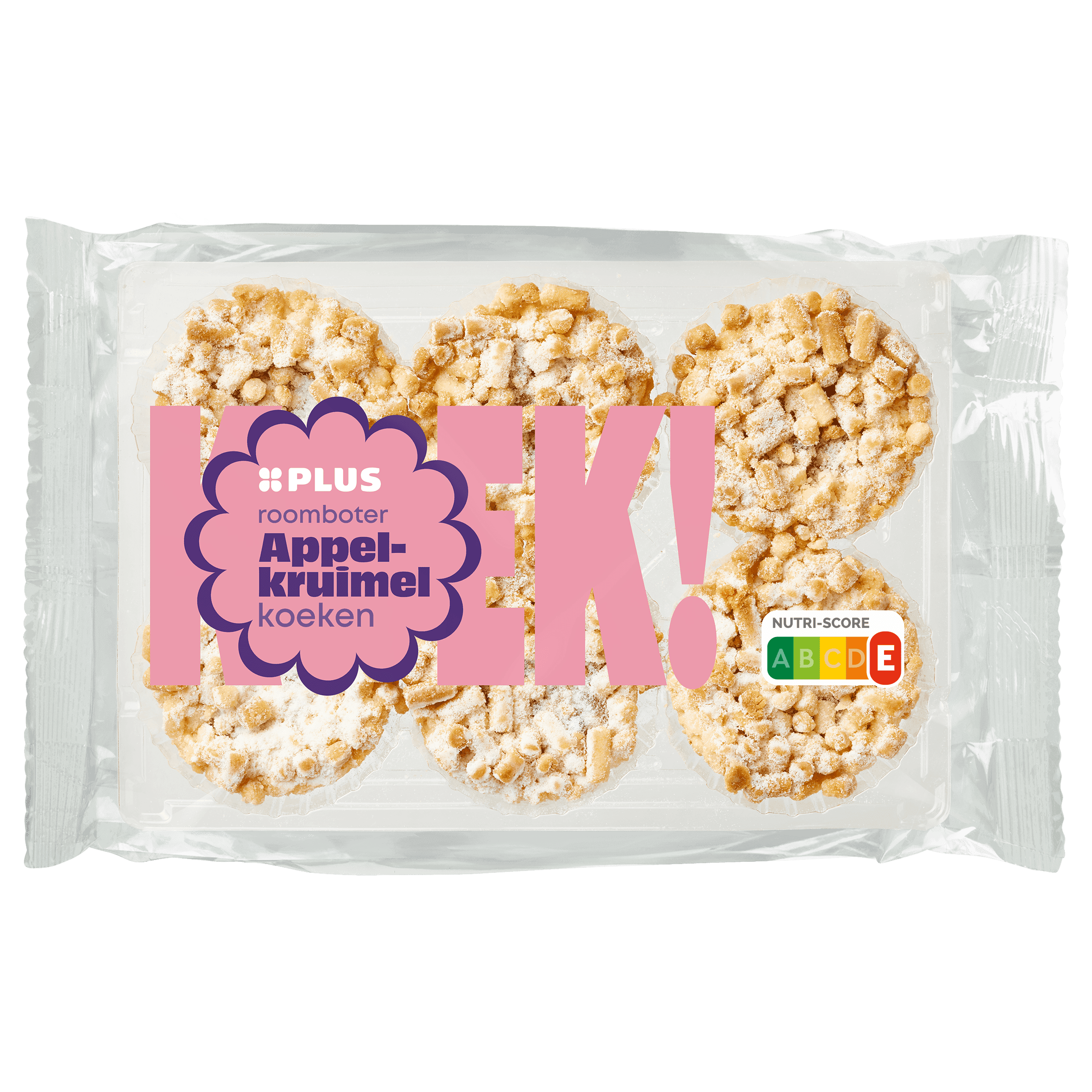 PLUS Appelkruimelkoeken
