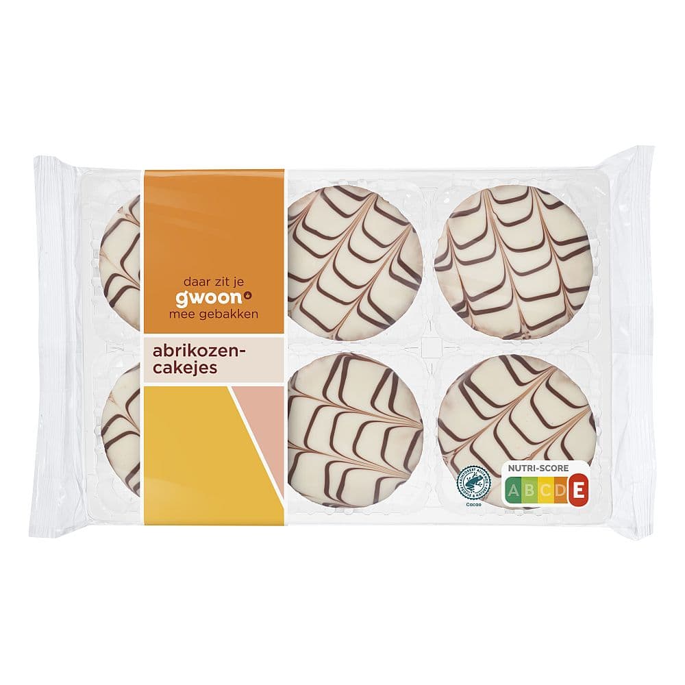G'woon Abrikozen Cakejes