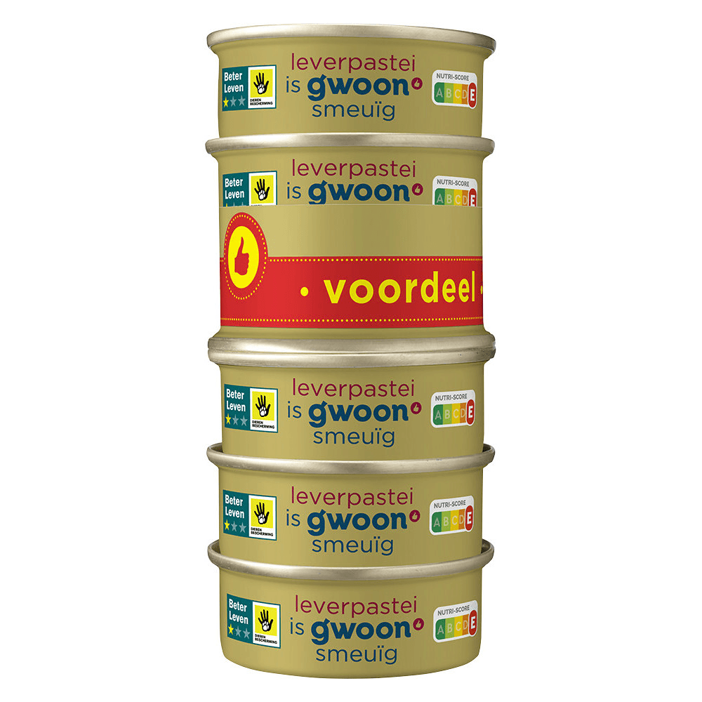 g'woon Leverpastei Voordeel