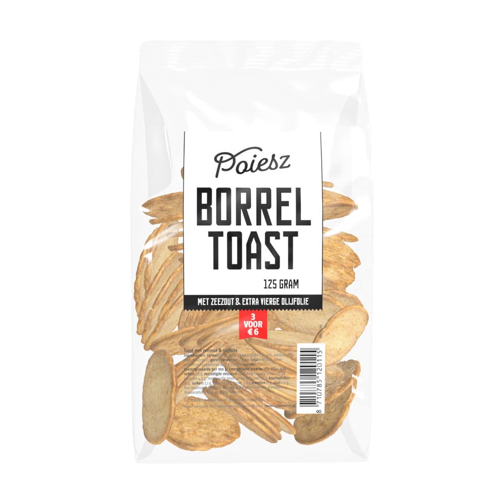 POIESZ Borreltoast