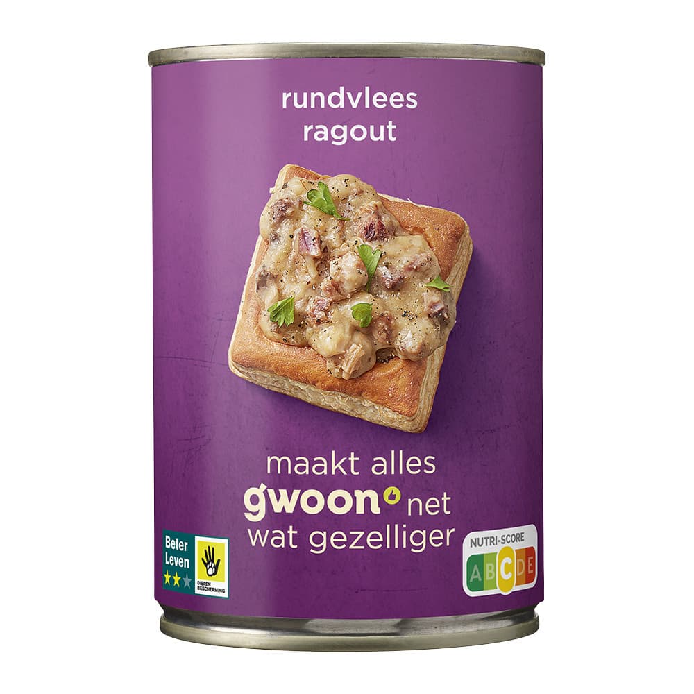 g'woon Rundvlees Ragout