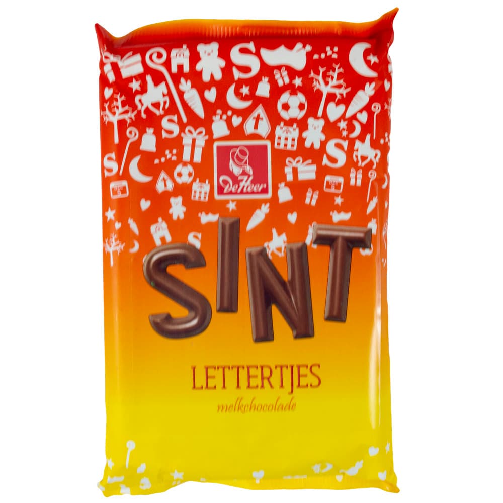 Baronie Melkchocolade minilettertjes
