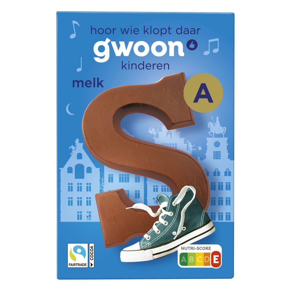 De Heer chocoladeletter melk