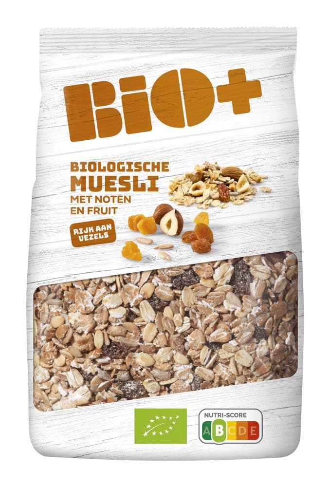 Bio+ Muesli met Noten en Fruit