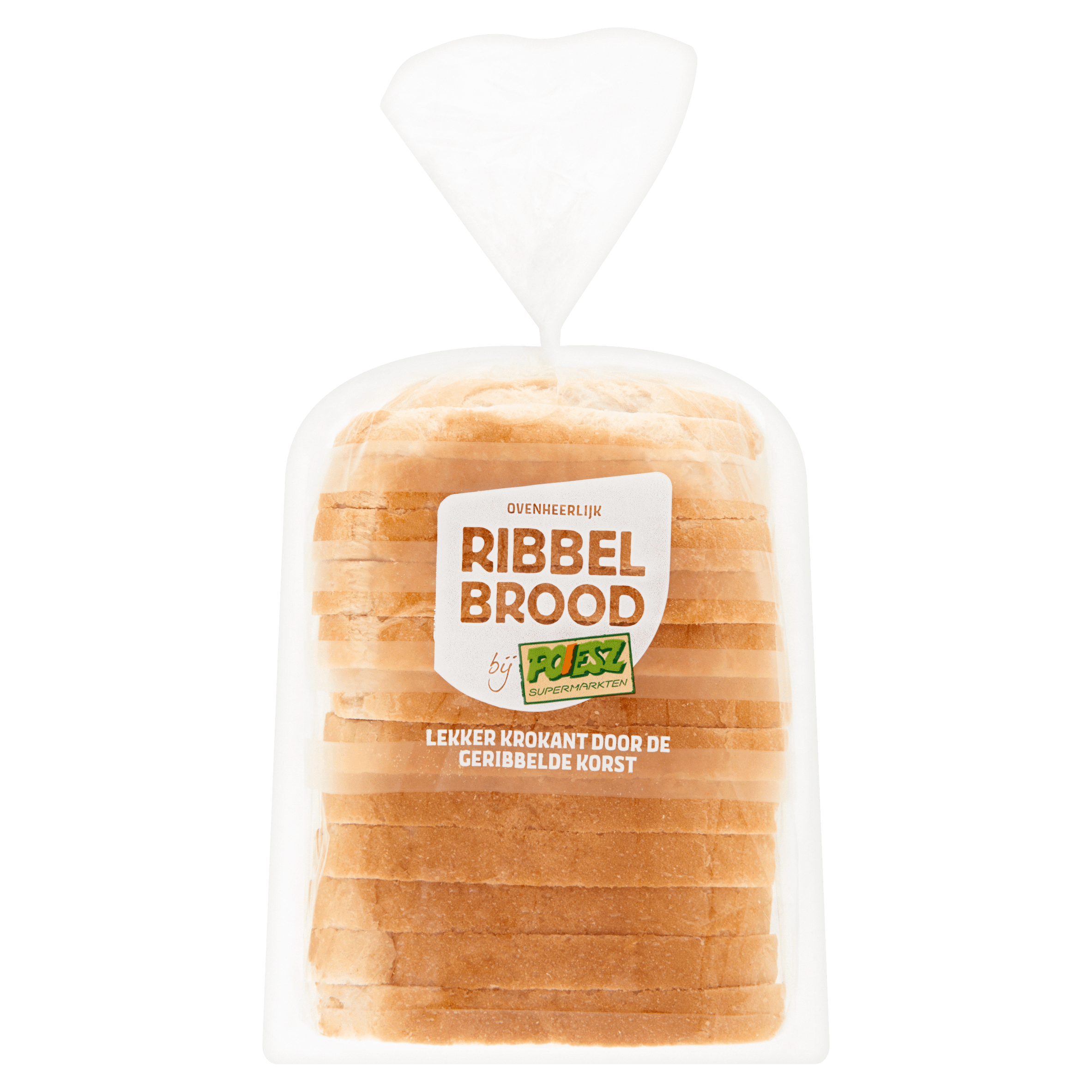 POIESZ Ribbelbrood Casino Wit Half