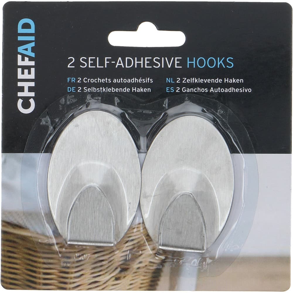 Chef Aid RVS plakhaken