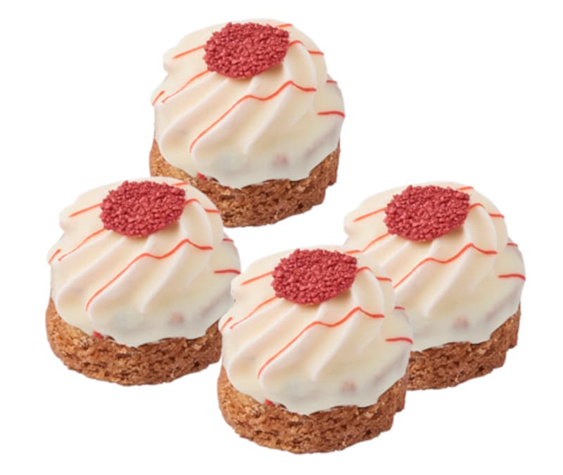 POIESZ Mini slofje framboos