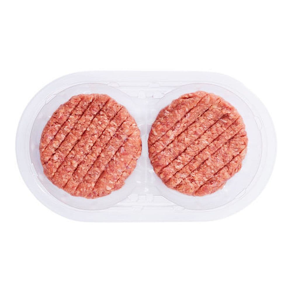 Poiesz Runderhamburger 2 stuks