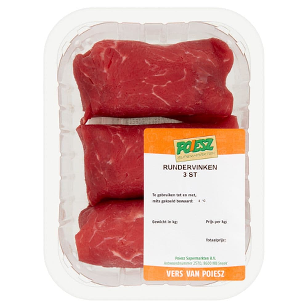 Poiesz Rundervink 3 stuks