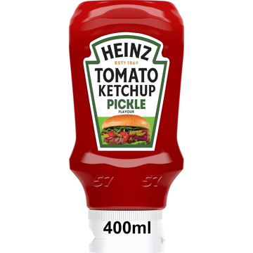 Heinz Tomato Ketchup Pickle Flavour 400 ml