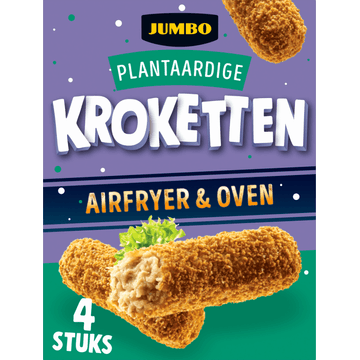 Jumbo Plantaardige Kroketten Airfryer & Oven 4 Stuks