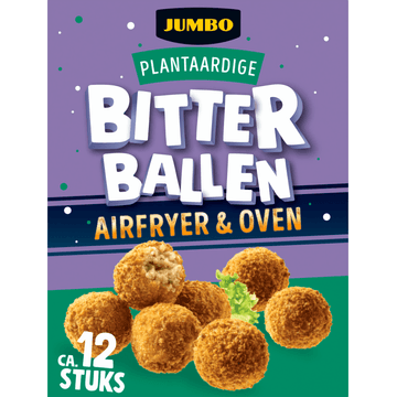 Jumbo Plantaardige Bitterballen Airfryer & Oven 12 Stuks