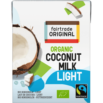 Fairtrade Original Bio Kokosmelk - Light 375 ml