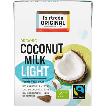 Fairtrade Original Bio Kokosmelk - Light 200 ml